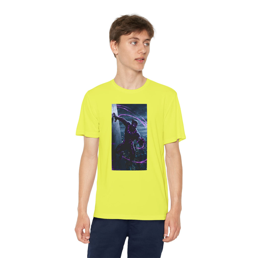 The Black Panther Superhero Marvel Patriotic, Kids Graphic T-Shirt, Boys Hero Top, Girls Comic Book Clothing, Birthday