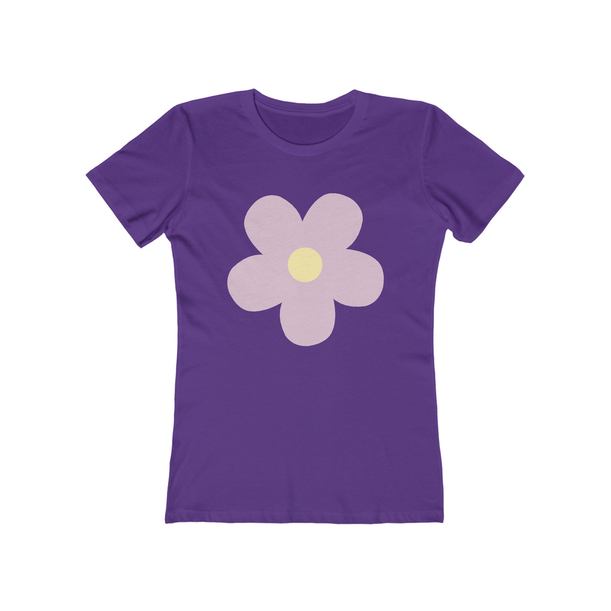 Flower Women's Tshirt, Floral Graphic Tee, Casual Top for Her, Spring Blossom Shirt, Botanical Print Blouse