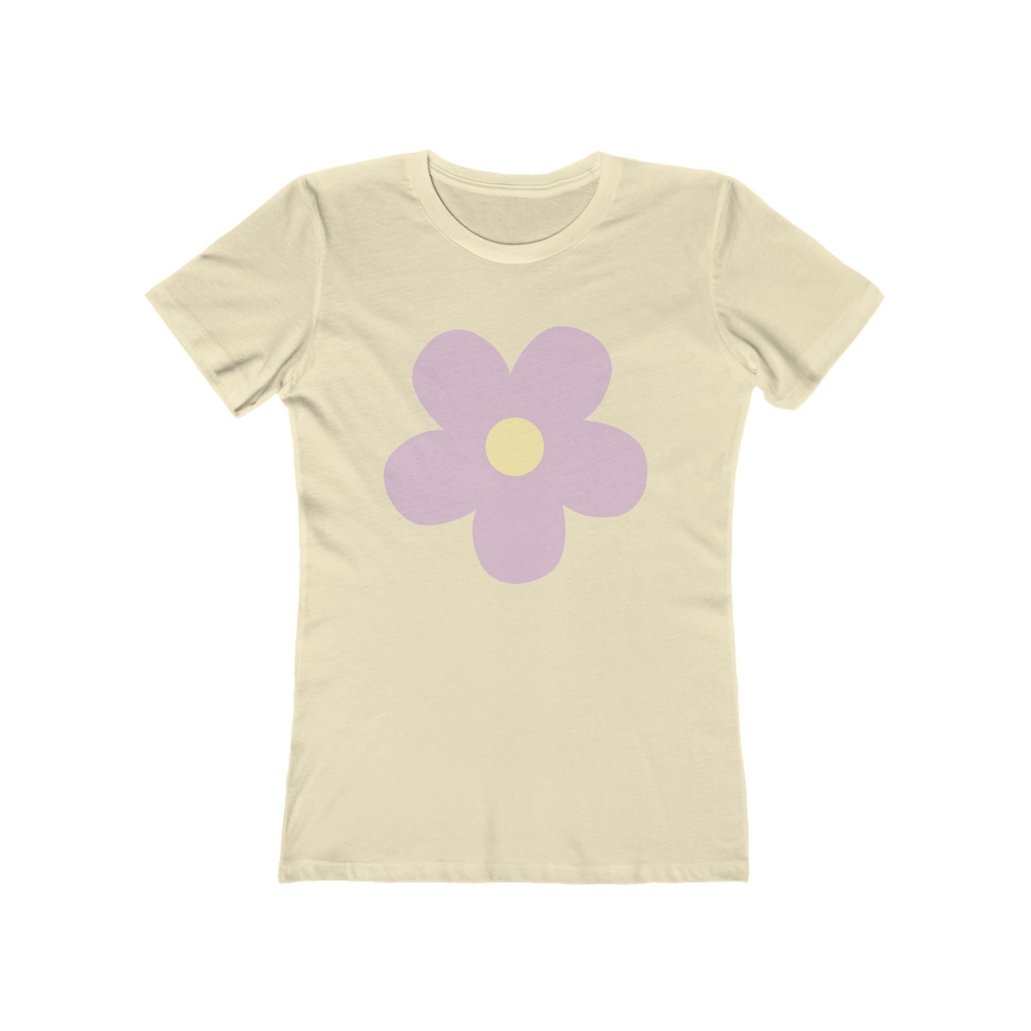 Flower Women's Tshirt, Floral Graphic Tee, Casual Top for Her, Spring Blossom Shirt, Botanical Print Blouse