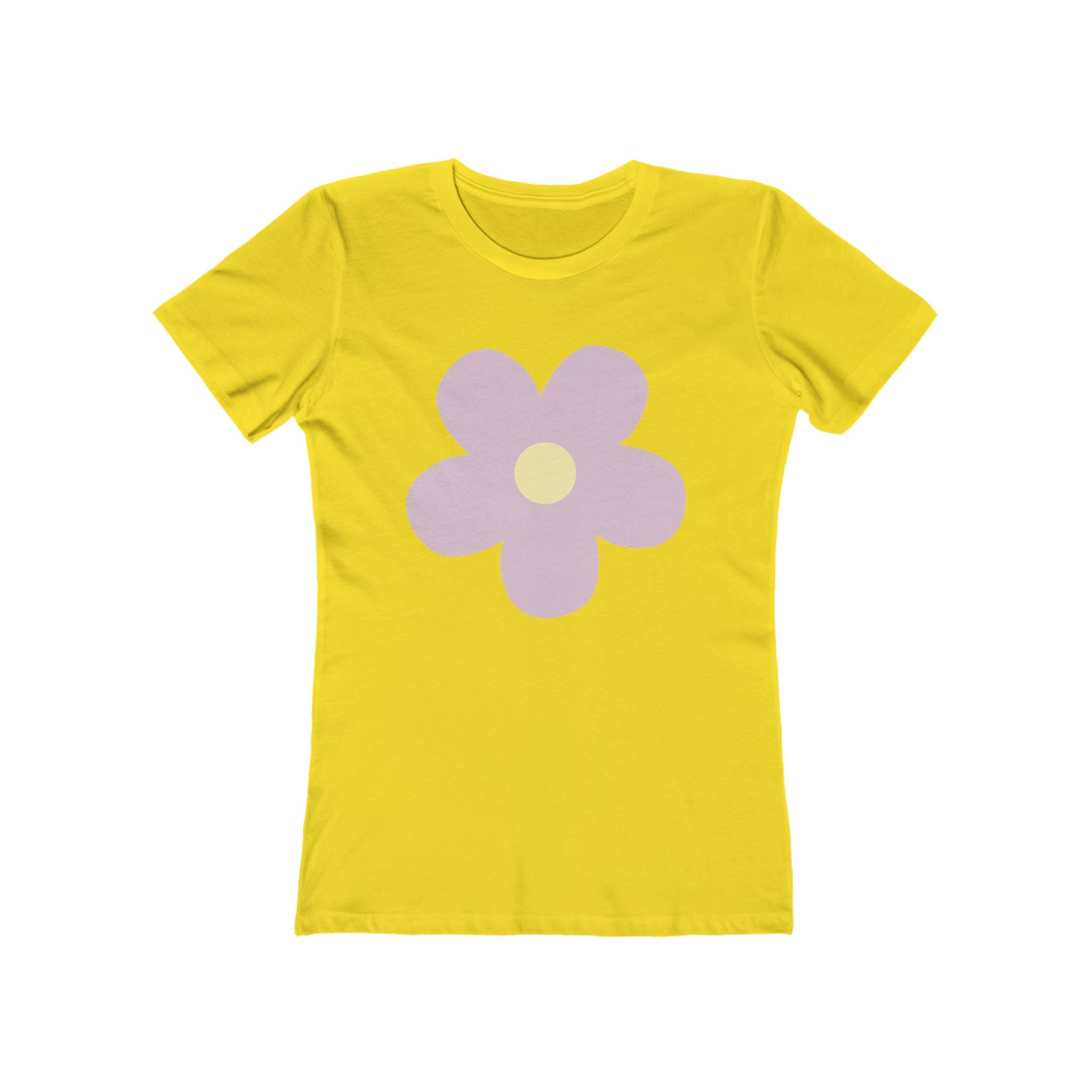 Flower Women's Tshirt, Floral Graphic Tee, Casual Top for Her, Spring Blossom Shirt, Botanical Print Blouse