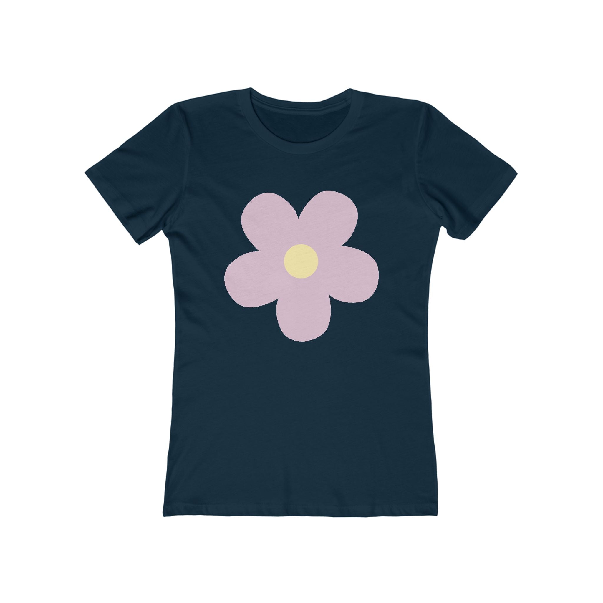 Flower Women's Tshirt, Floral Graphic Tee, Casual Top for Her, Spring Blossom Shirt, Botanical Print Blouse