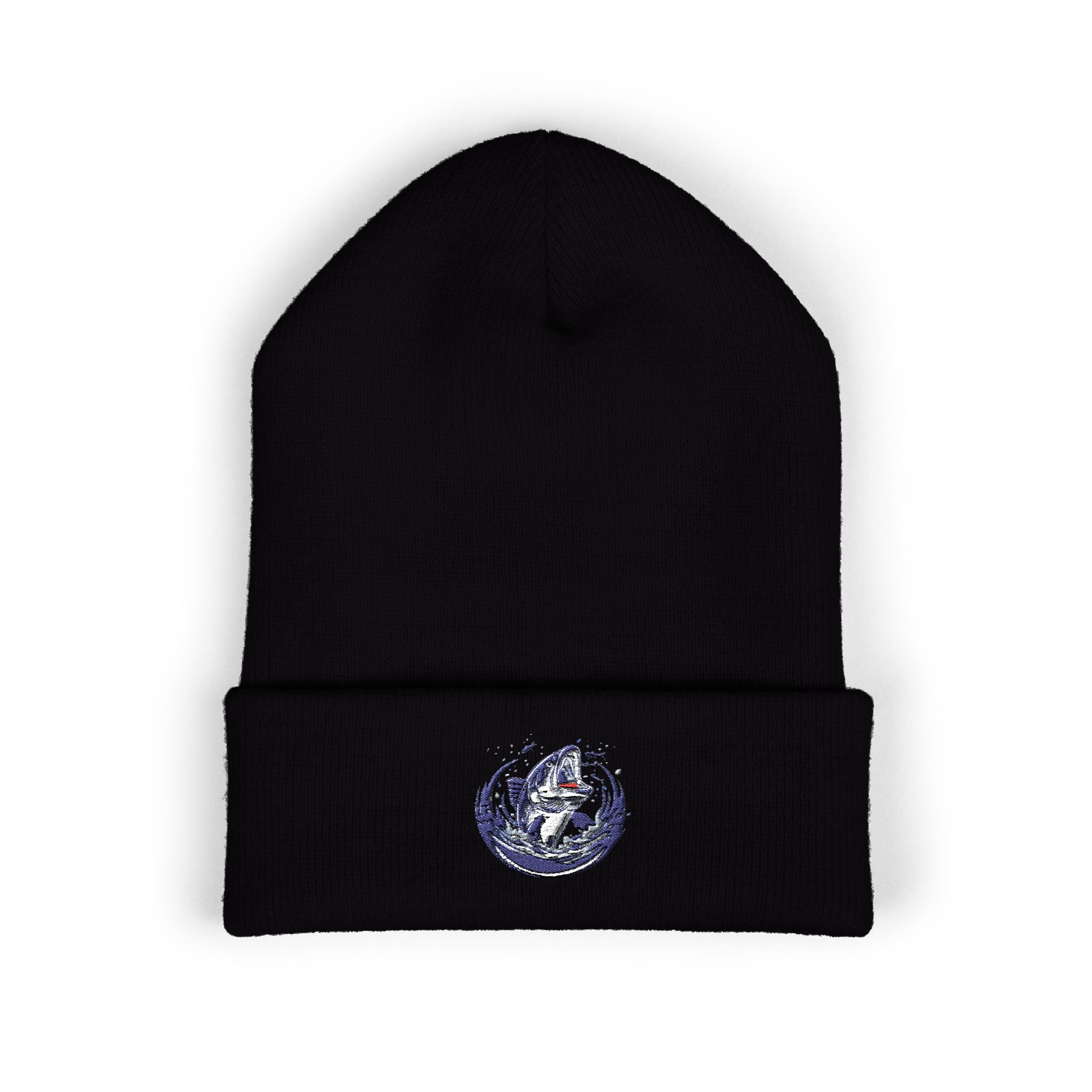 Embroidered Fishing Beanie, Fisherman Gift, Outdoor Apparel, Fishing Gear, Angler Hat, Fishing Lure Beanie