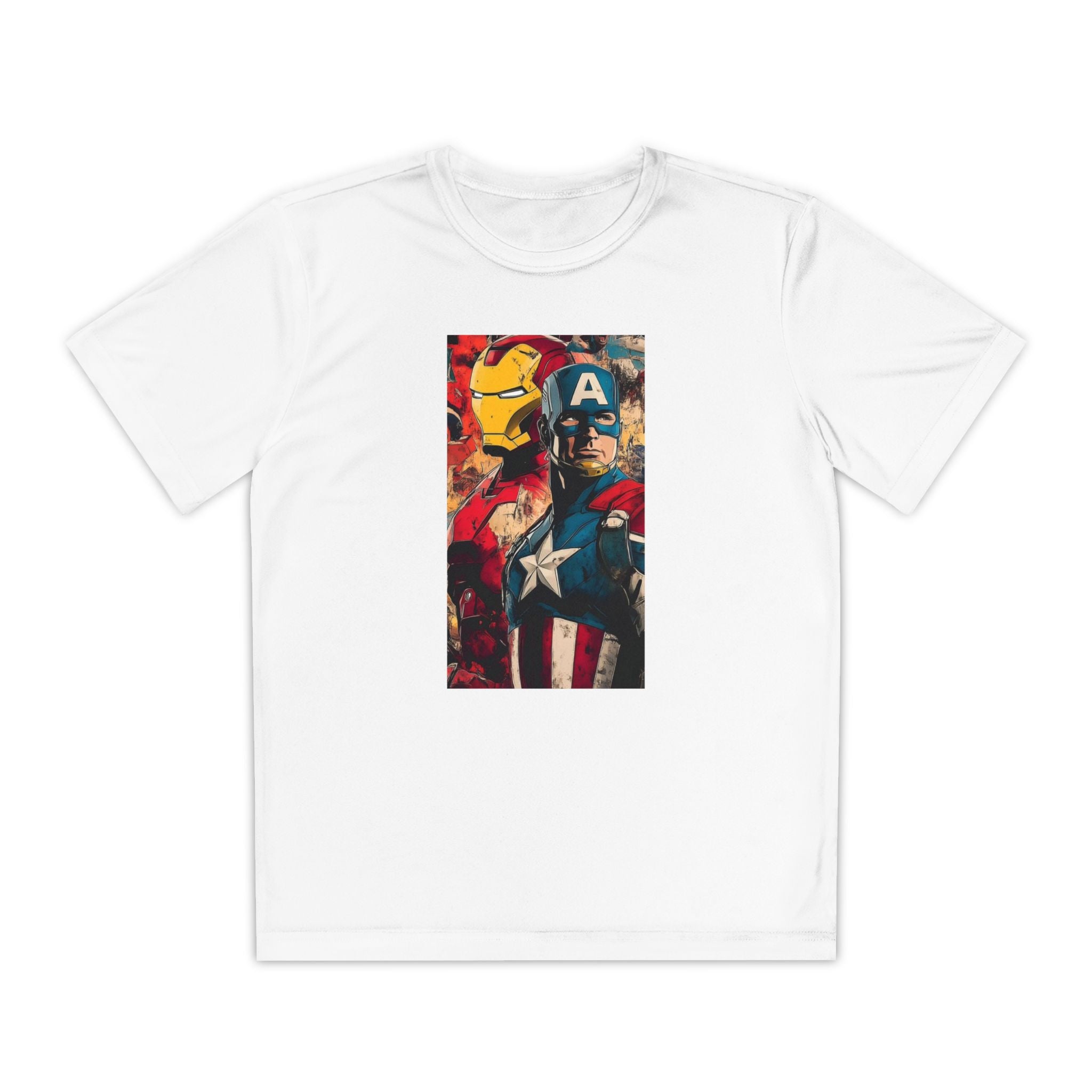 Advengers Youth T-Shirt Sports Graphic Tee, Cool Athletic Shirt for Kids, Perfect for Sports Events, Team Spirit