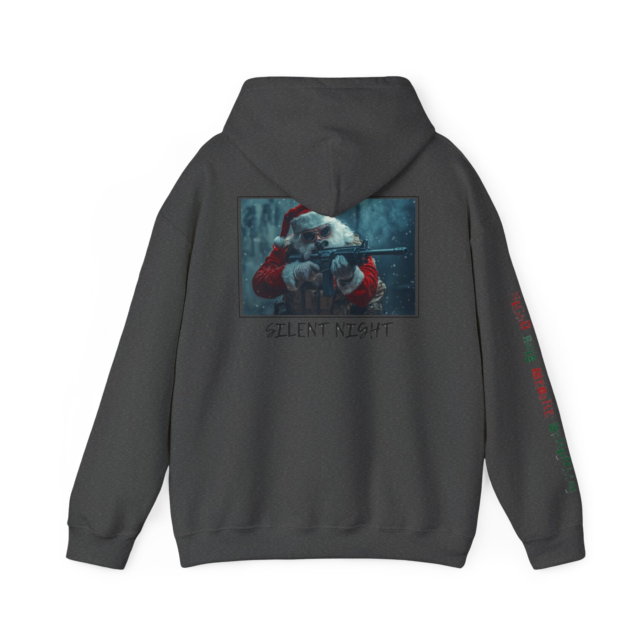 Night Raid Before Christmas Patriotic Hoodie Rebel Spirit Unisex Hoodie