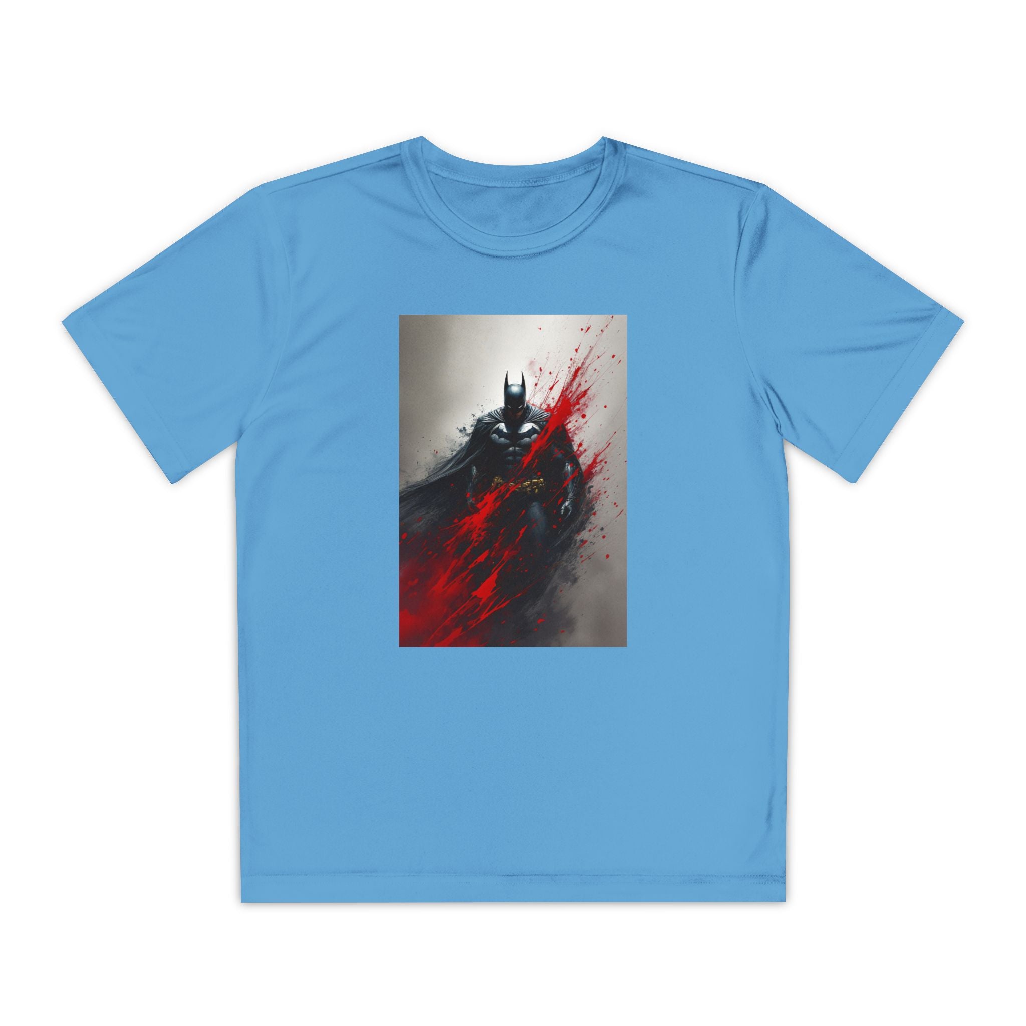 Batman Superhero Marvel Patriotic, Kids Graphic T-Shirt, Boys Hero Top, Girls Comic Book Clothing, Birthday