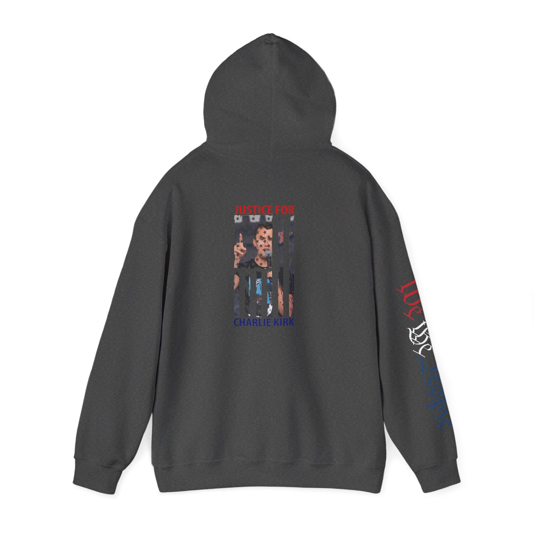 Charlie kirk Patriotic Hoodie Rebel Spirit Unisex Hoodie