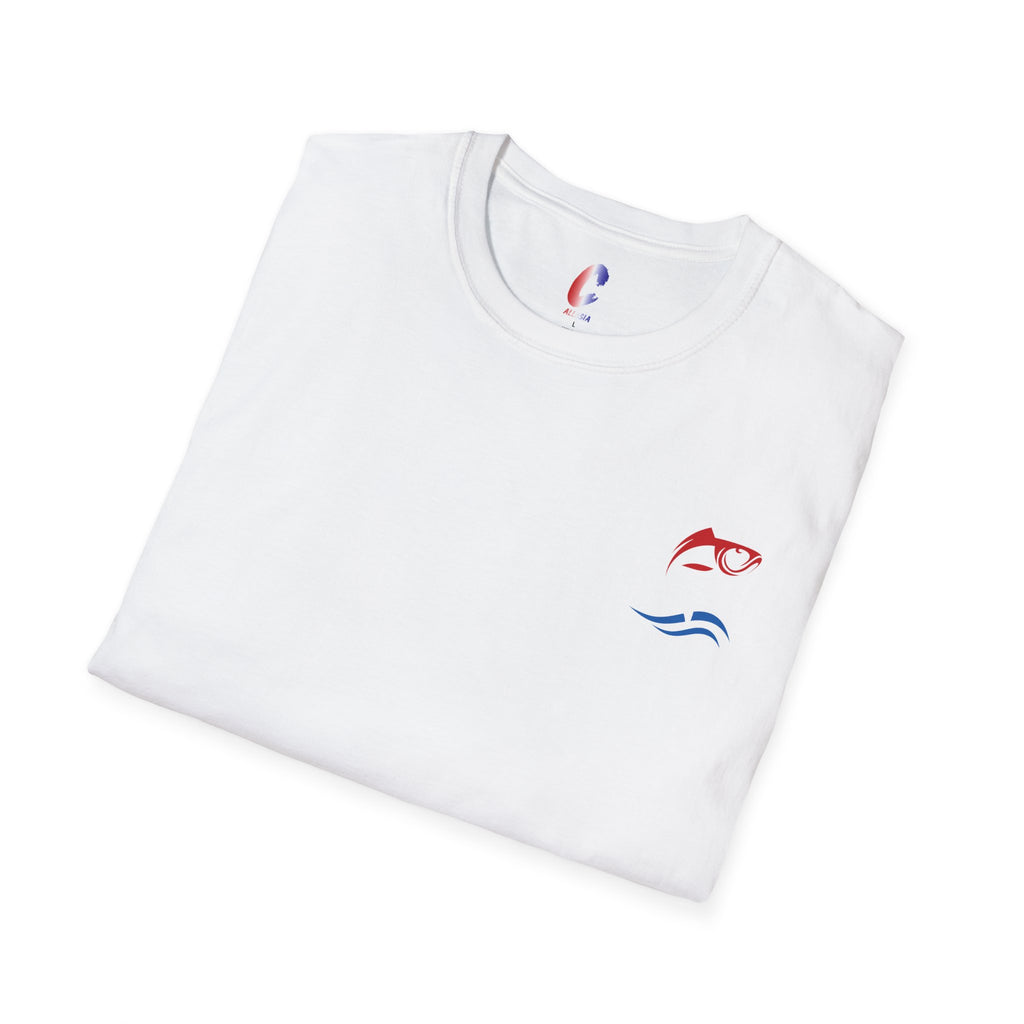 Patriotic Fishing Tshirt, American Flag Tee, 4th of July Shirt, USA Independence Day Top, Patriotic Graphic Tee, Unisex Patriotic