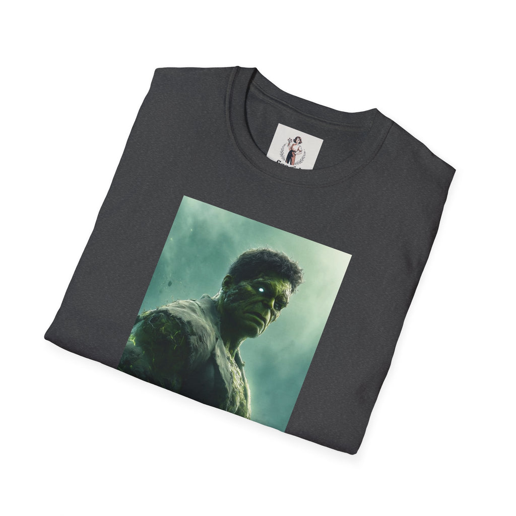 The Incredible Hulk Superhero Marvel Unisex Softstyle T-Shirt, Comic Book Tee, Geeky Clothing, Cosplay Costume Top