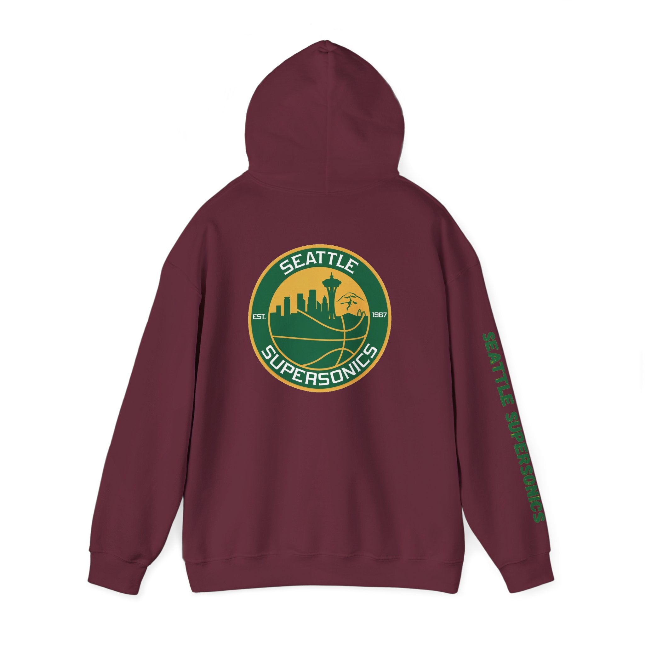 Seattle Supersonics Patriotic Hoodie