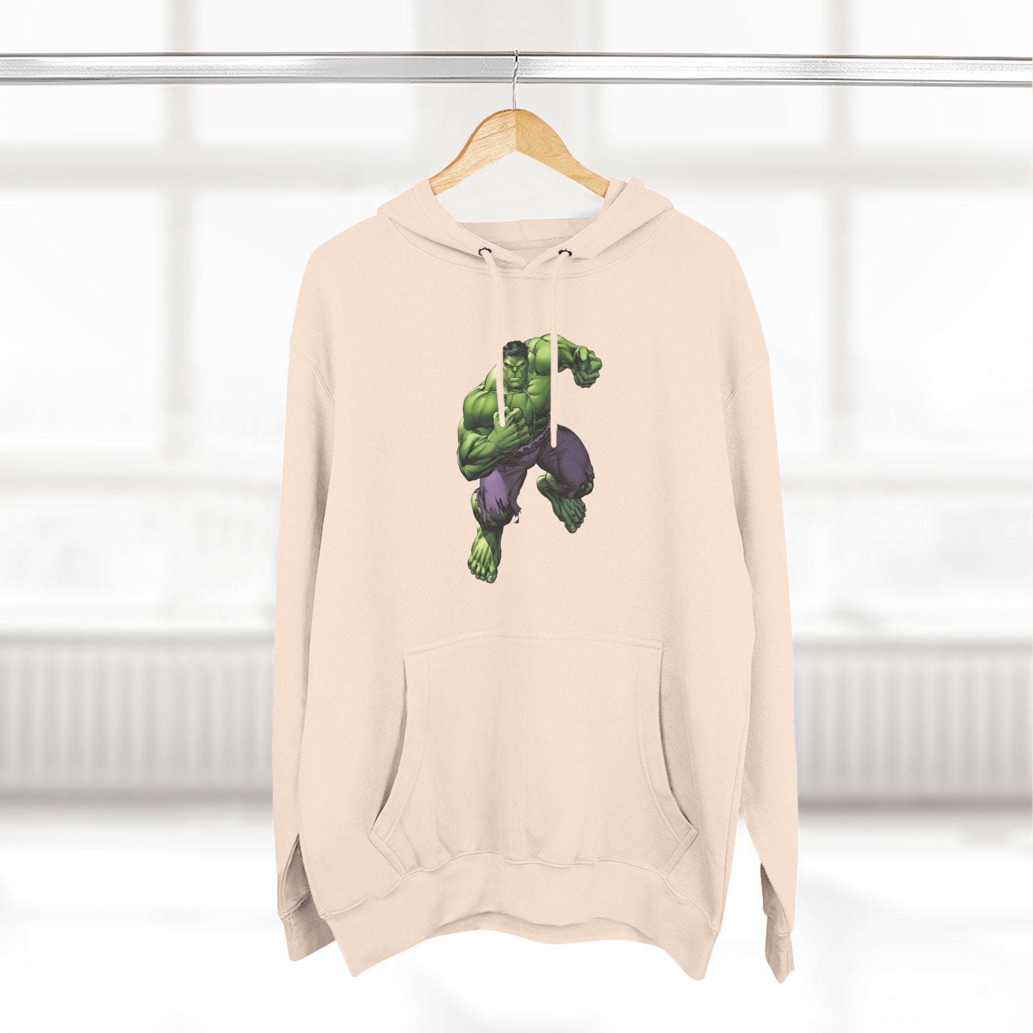 The Incredible Hulk Three-Panel Fleece Hoodie