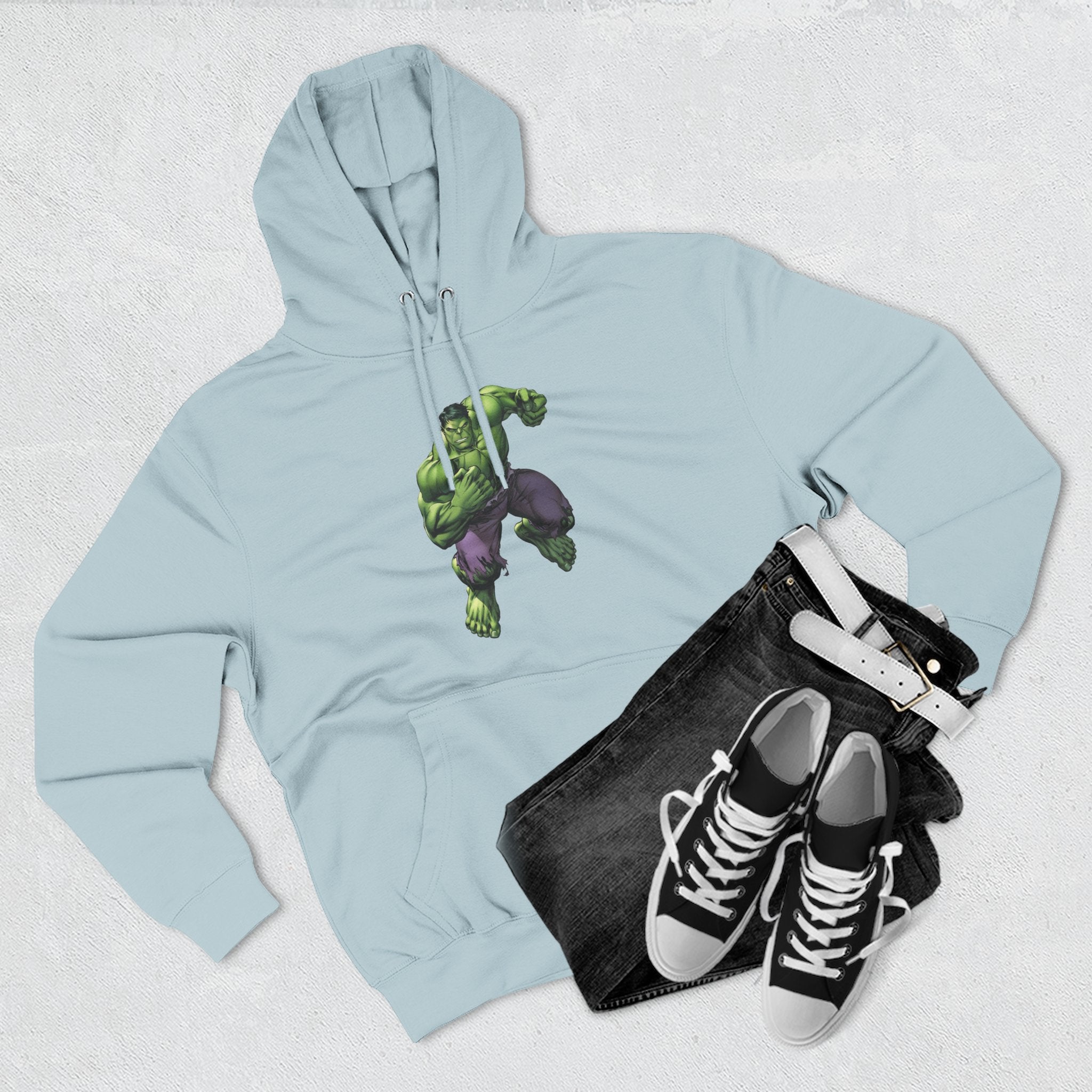 The Incredible Hulk Three-Panel Fleece Hoodie