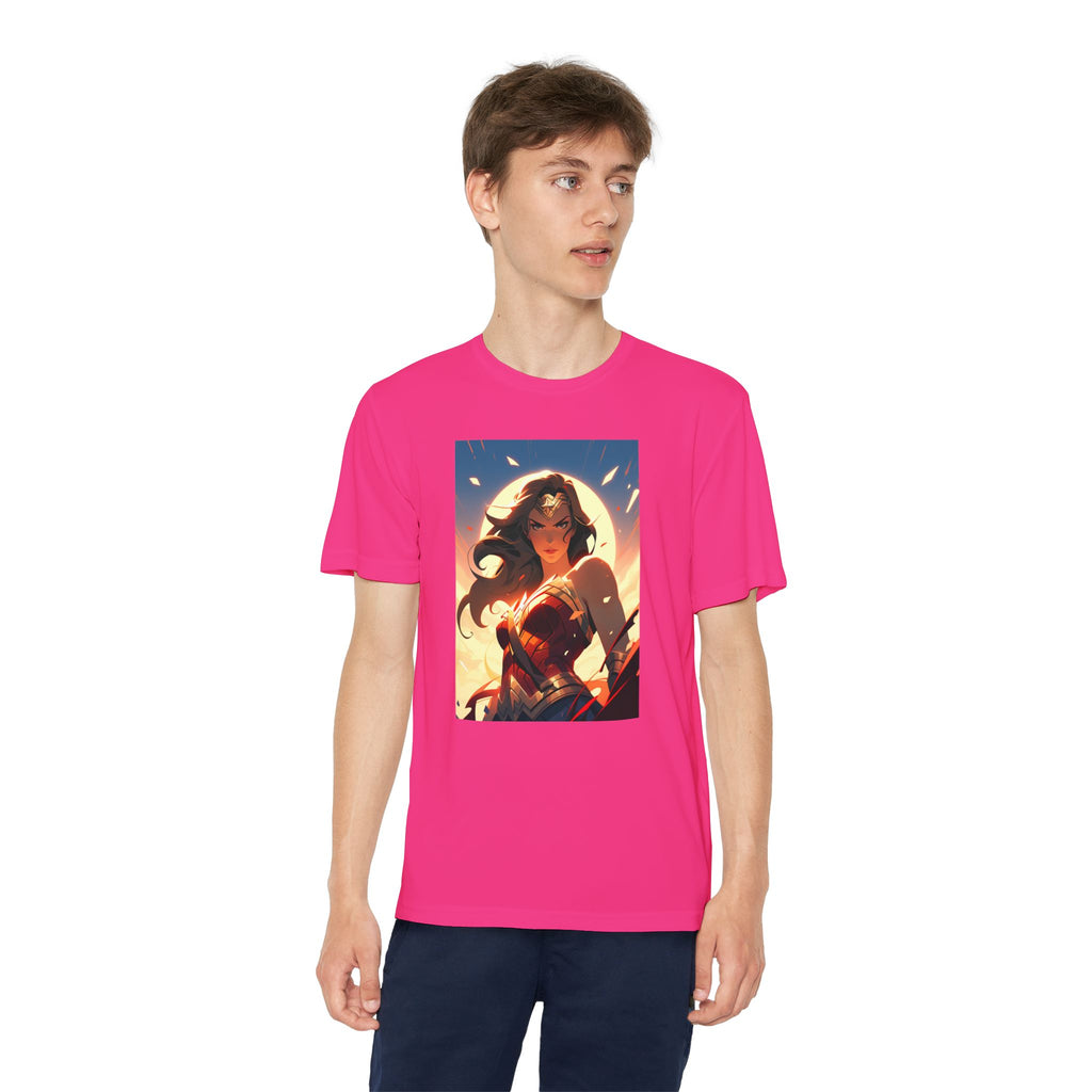 Wonder Woman Superhero Marvel t-shirt, Kids Graphic Tee, Boys Superhero Shirt, Children's Movie Character Top
