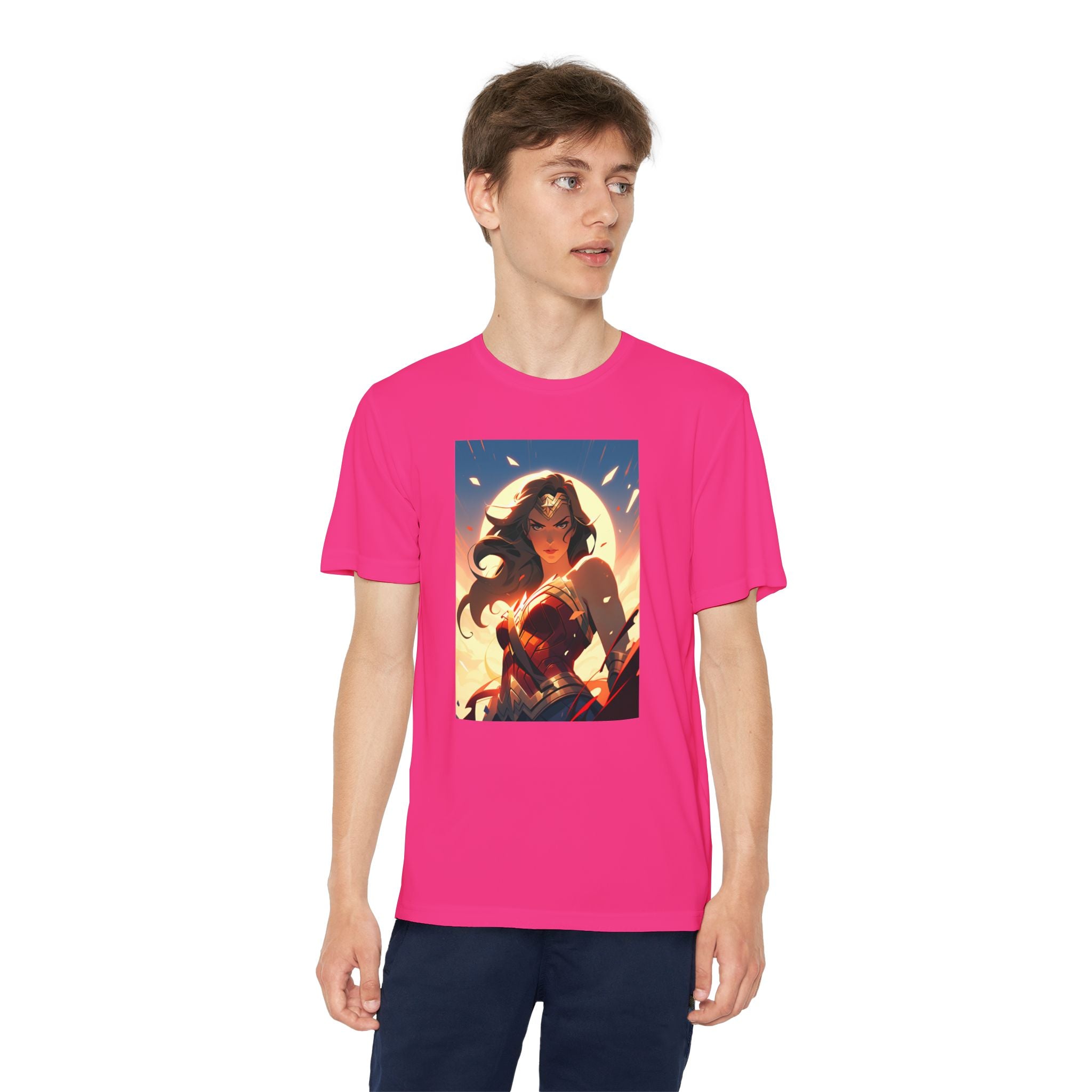 Wonder Woman Superhero Marvel t-shirt, Kids Graphic Tee, Boys Superhero Shirt, Children's Movie Character Top