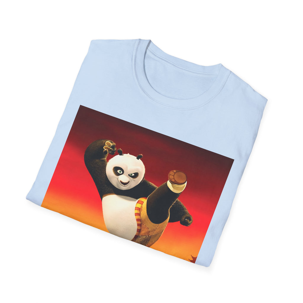 Kung Fu Panda Unisex Softstyle T-Shirt, DreamWorks Animation Youth Competitor Tee, Graphic Tee, Movie Fan Gift, Cult Classic Shirt, Comfy