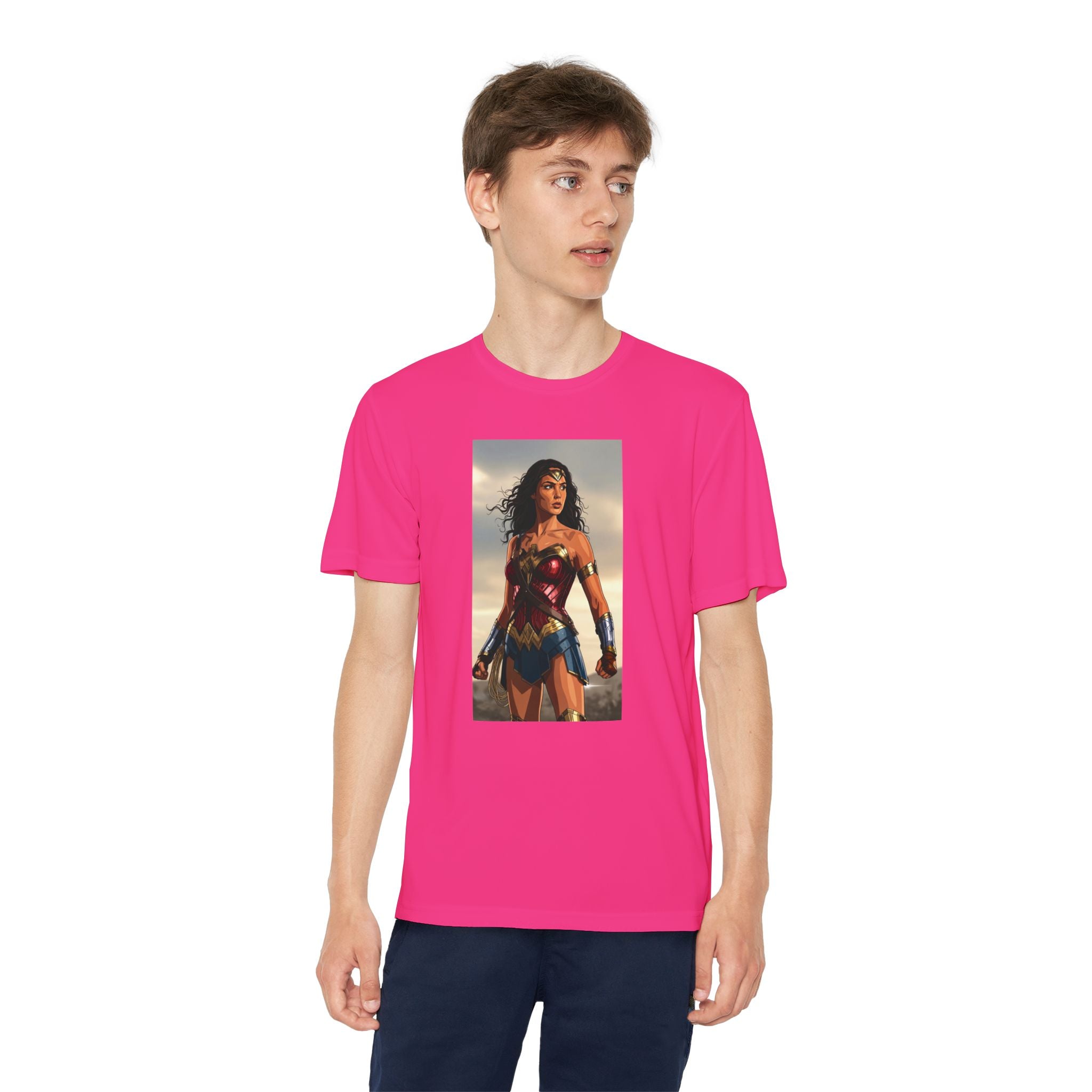 Wonder Woman Superhero Marvel t-shirt, Kids Graphic Tee, Boys Superhero Shirt, Children's Movie Character Top