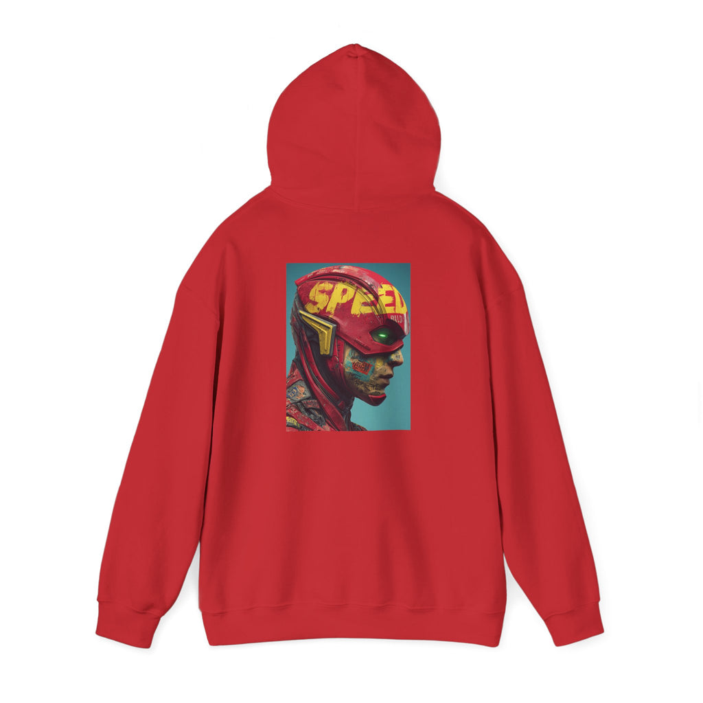 Hooded Sweatshirt - The Flash Design