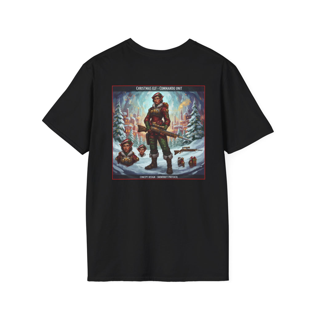 Yule Guard Patriotic Christmas Holiday ~ Unisex Softstyle T-Shirt