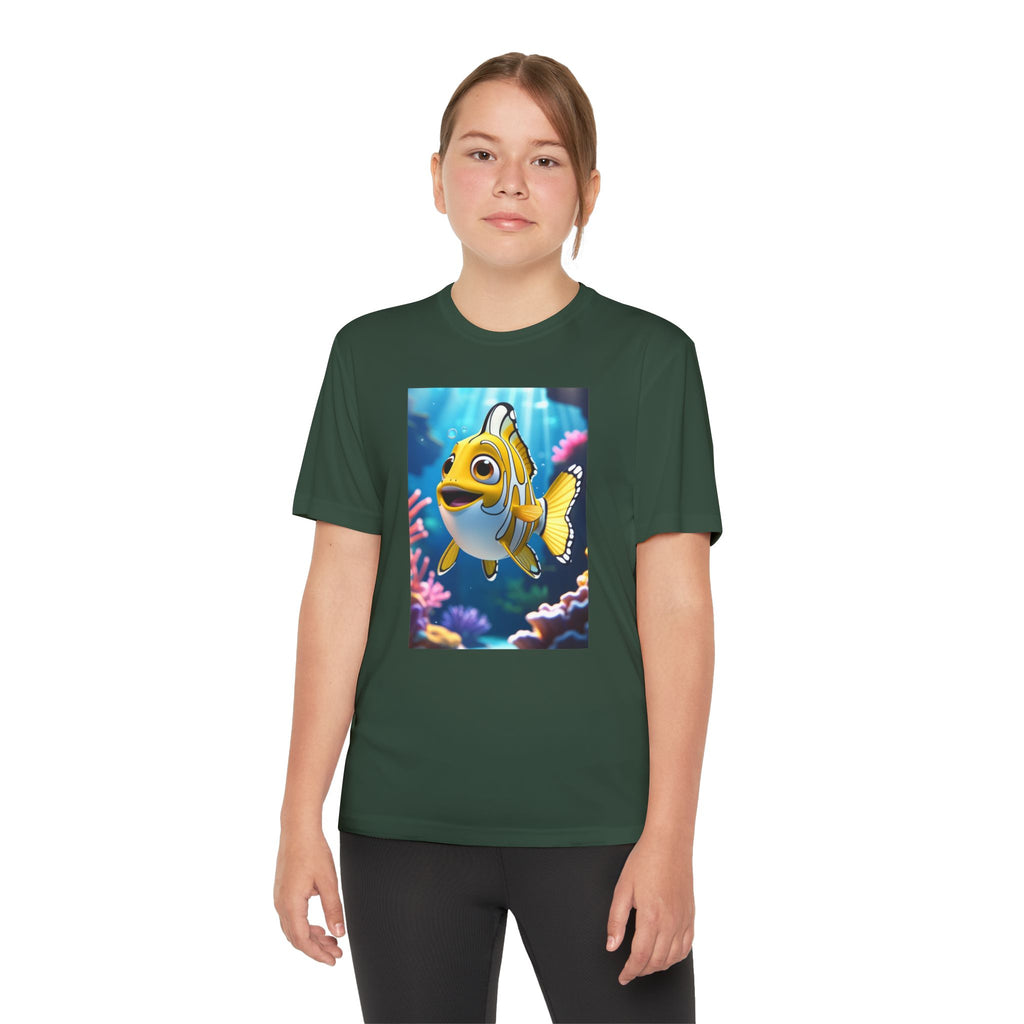 Nemo Fish Ocean Youth T-Shirt - Underwater Kids Tee, Finding Nemo Shirt, Beach Vacation Clothing, Ocean Lover Gift, Fish Theme Top