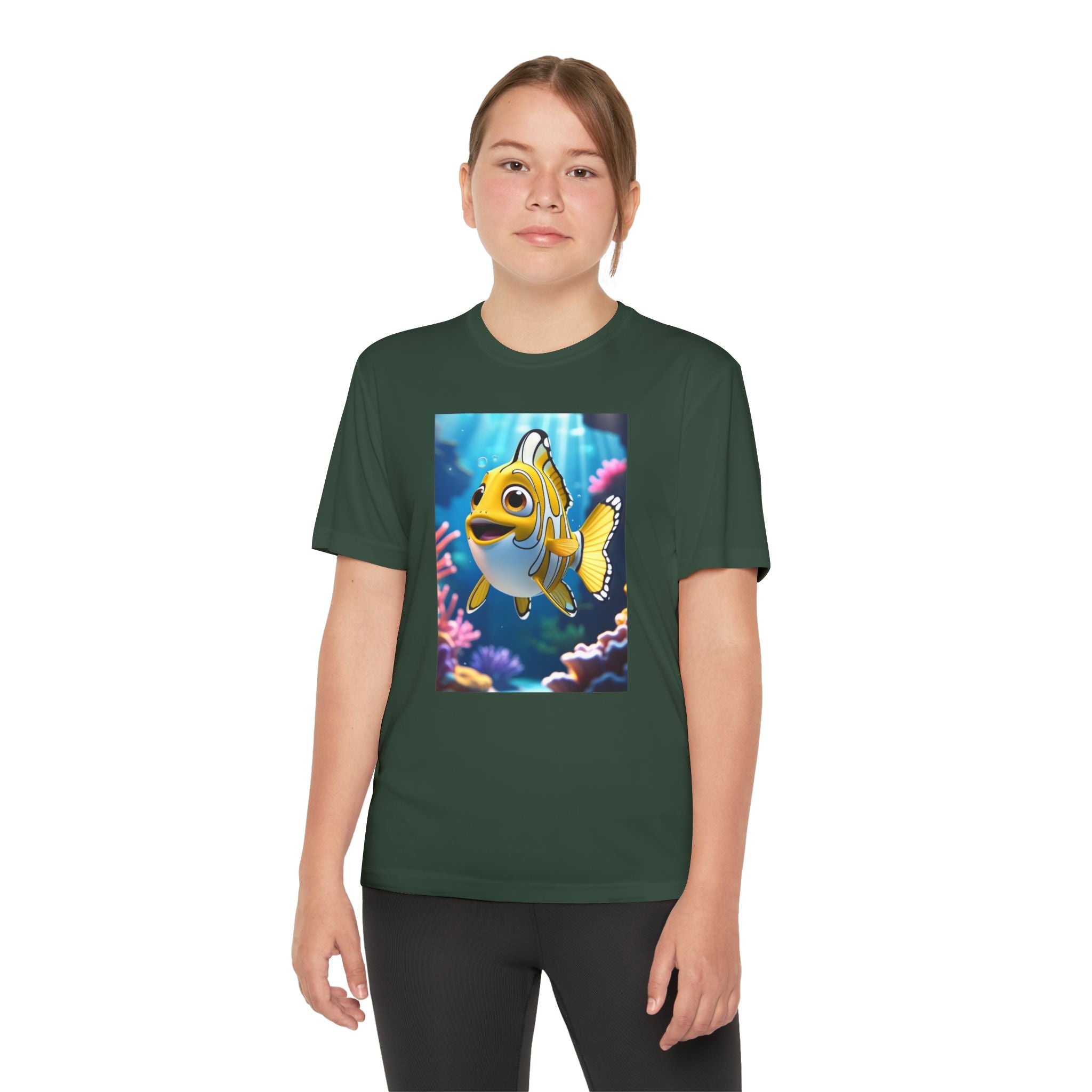 Nemo Fish Ocean Youth T-Shirt - Underwater Kids Tee, Finding Nemo Shirt, Beach Vacation Clothing, Ocean Lover Gift, Fish Theme Top
