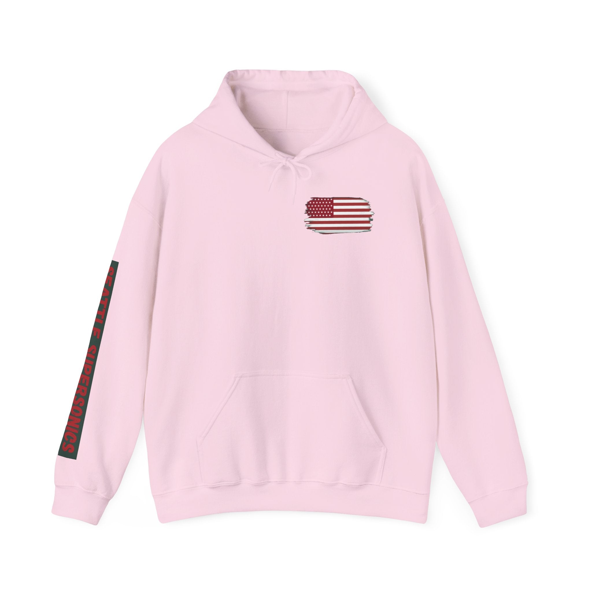 Seattle Supersonics Patriotic Hoodie