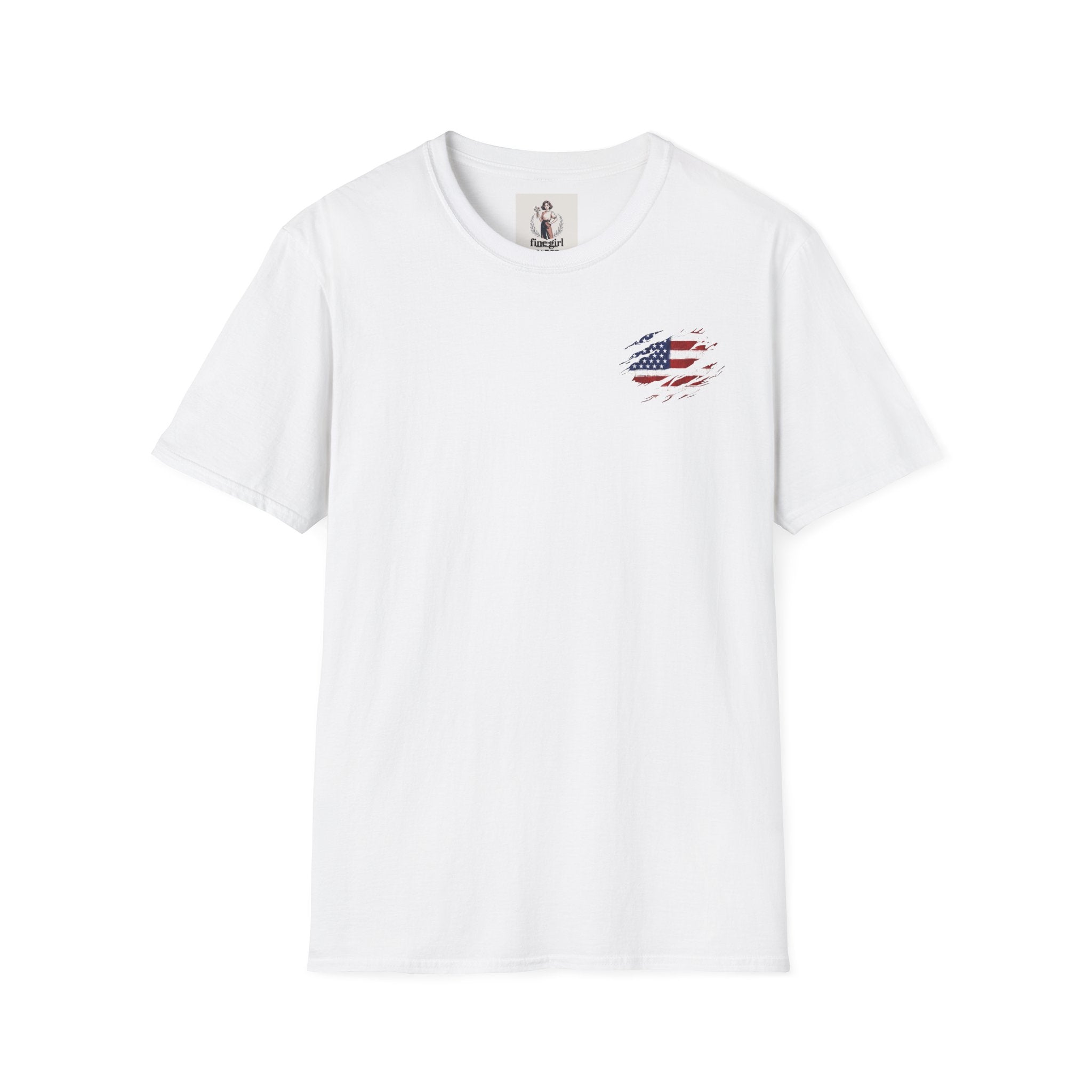 Paramedic Patriotic T-Shirt - USA Flag Tee, Fourth of July Shirt, American Pride Top, Independence Day Apparel, Red White Blue
