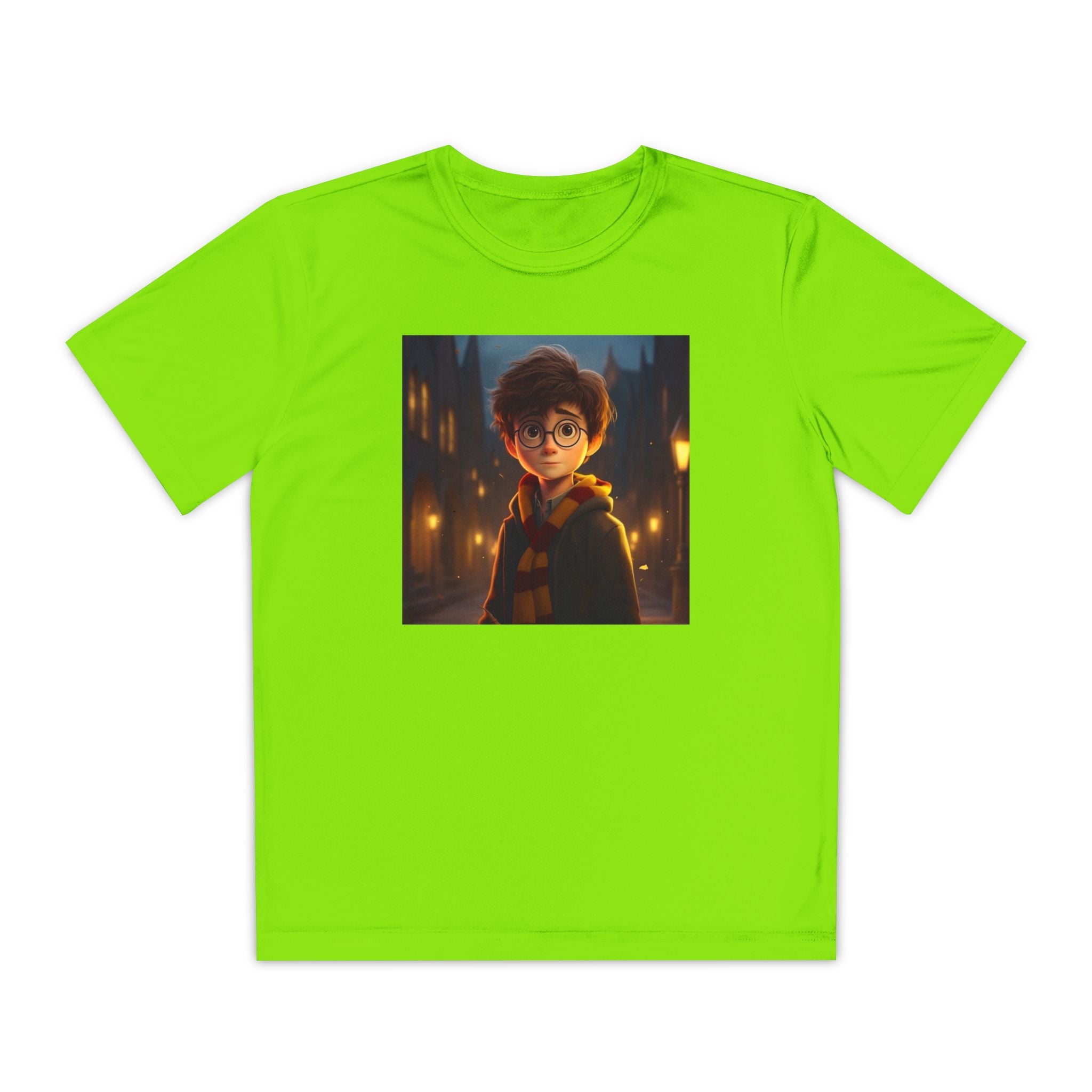 Youth Competitor Tee - Harry Potter, Wizard School Shirt, Magical Kids Top, Hogwarts Fan Gift, Sorcerer's Stone T-Shirt