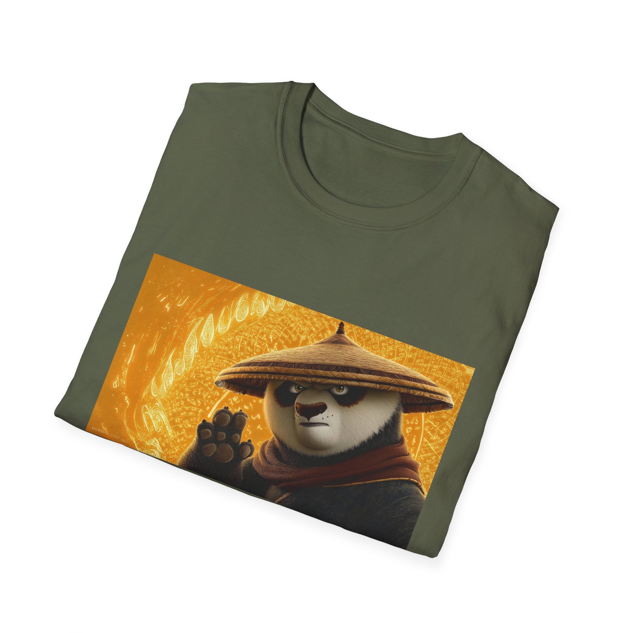 Kung Fu Panda Unisex Softstyle T-Shirt, DreamWorks Animation Youth Competitor Tee, Graphic Tee, Movie Fan Gift, Cult Classic Shirt, Comfy
