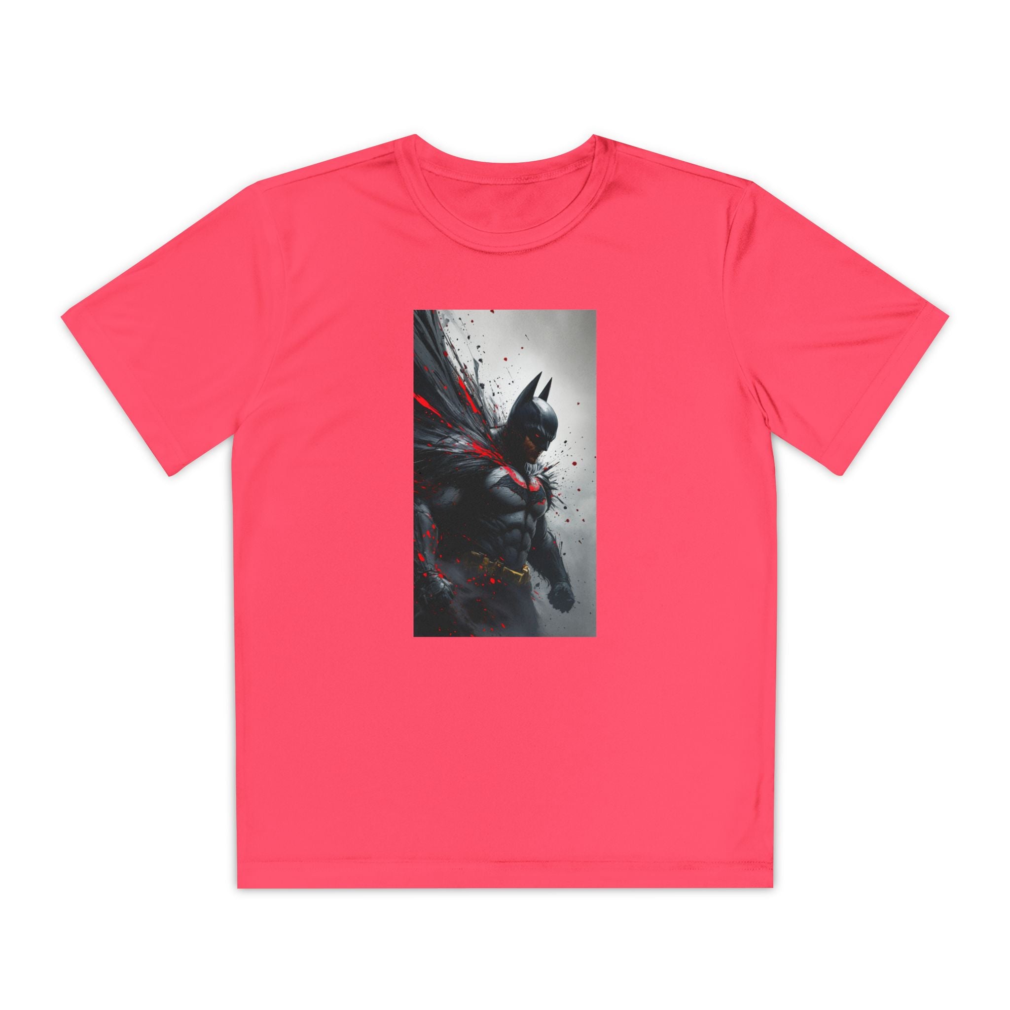 Batman Superhero Marvel Patriotic, Kids Graphic T-Shirt, Boys Hero Top, Girls Comic Book Clothing, Birthday