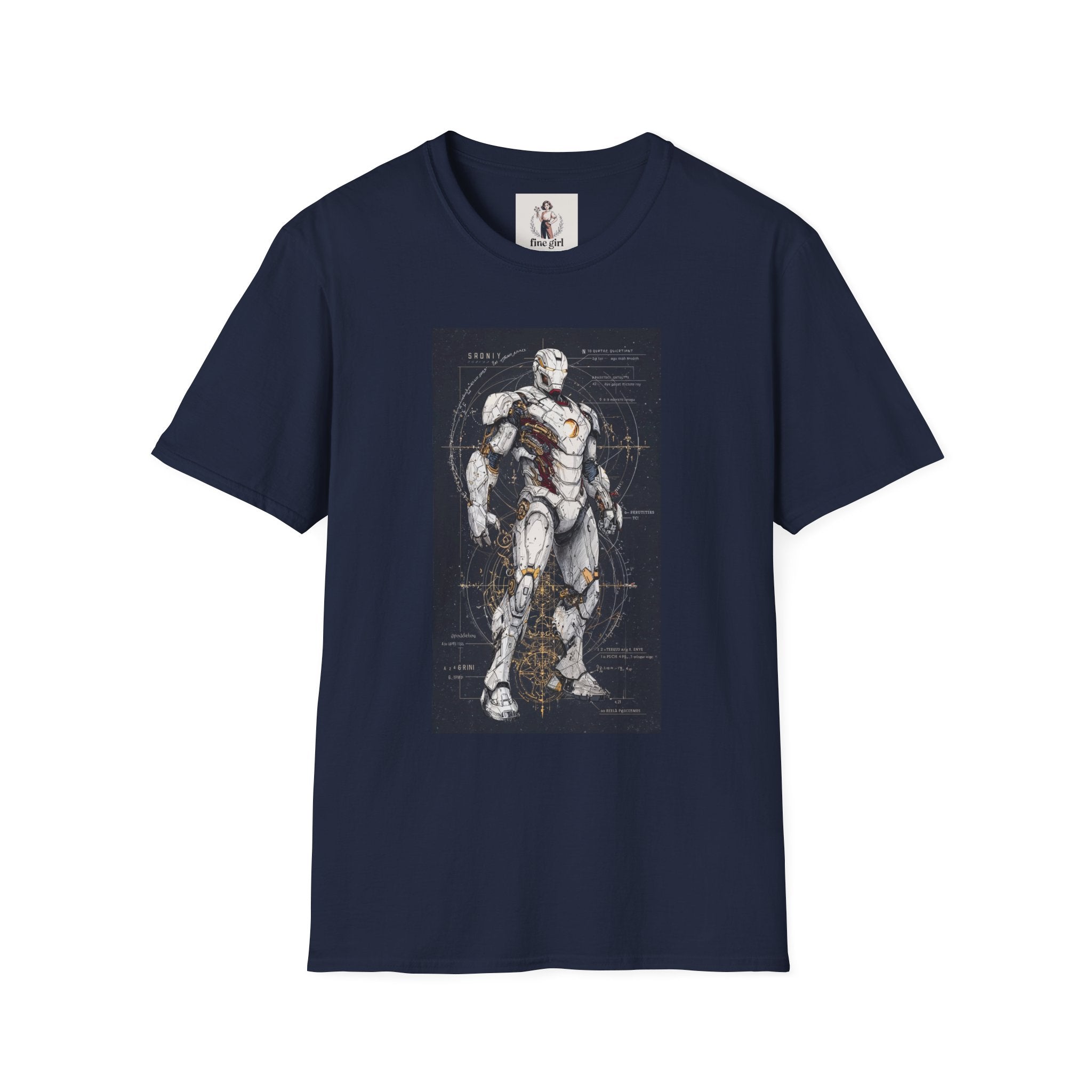 Ironman Superhero Marvel Unisex Softstyle T-Shirt, Comic Book Tee, Geeky Clothing, Cosplay Costume Top