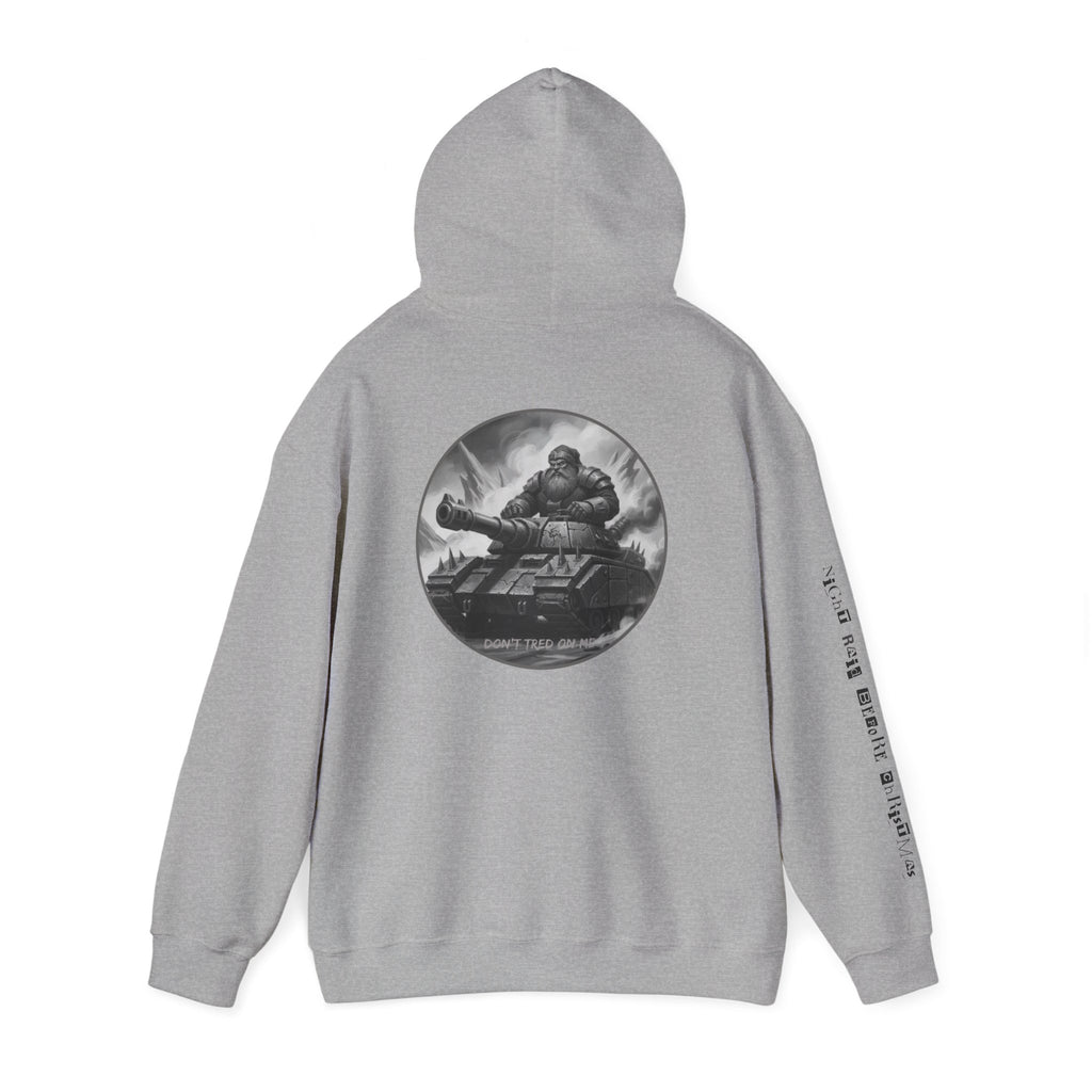 Santa Claus On A Tank Christmas Patriotic Hoodie Rebel Spirit Unisex Hoodie