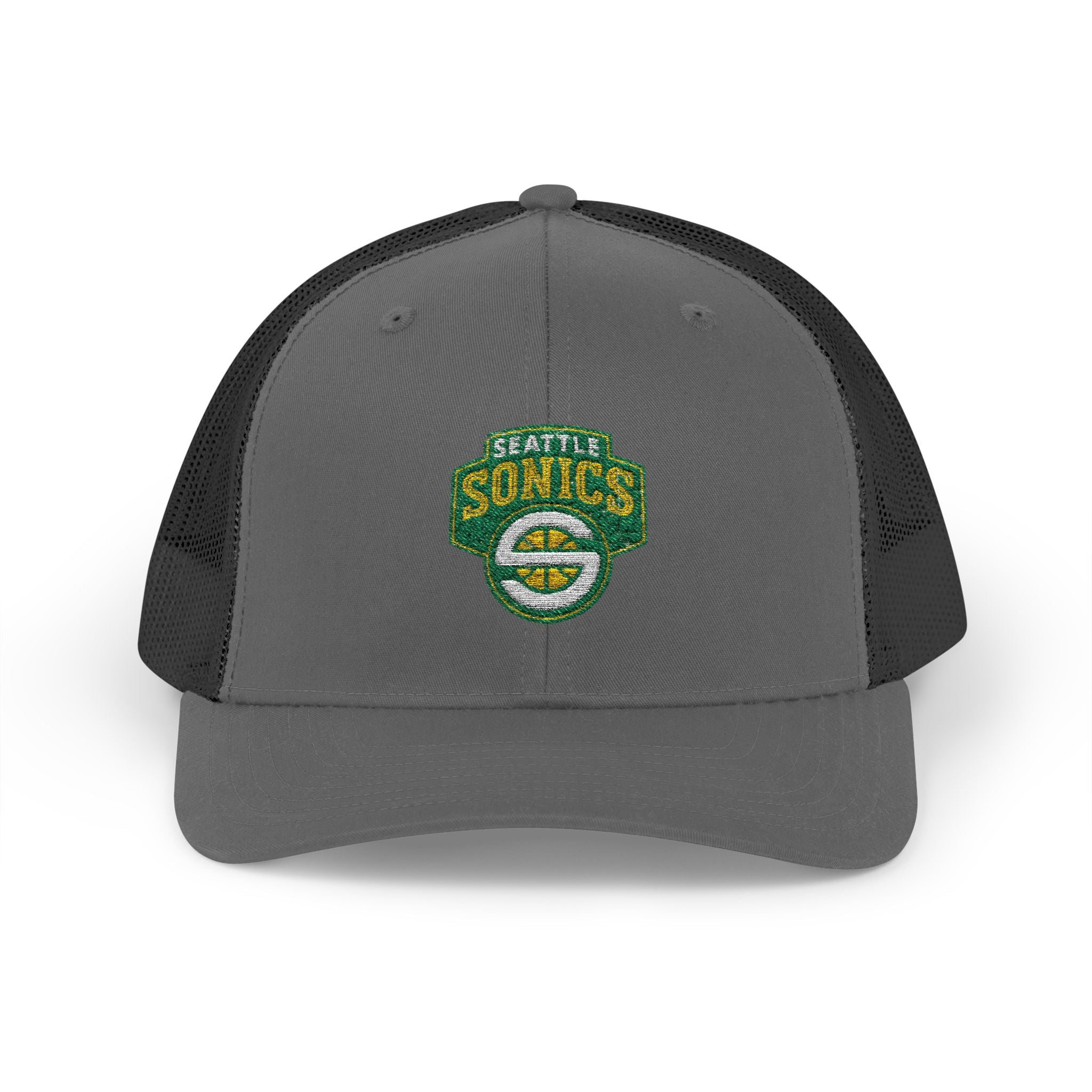 The Seattle SuperSonics Snapback Trucker Cap, American Flag Hat, Outdoor Cap, Casual Wear, Gift for Dad, 4th of July Apparel