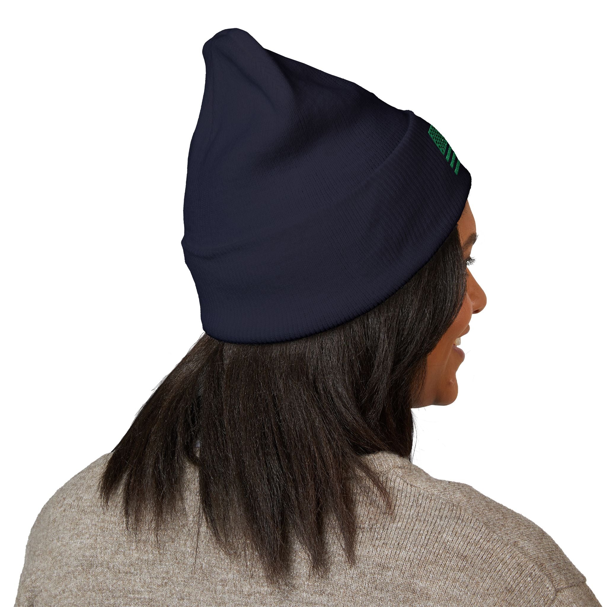 St. Patrick's Day Embroidered Beanie — Classic Cuffed Beanie