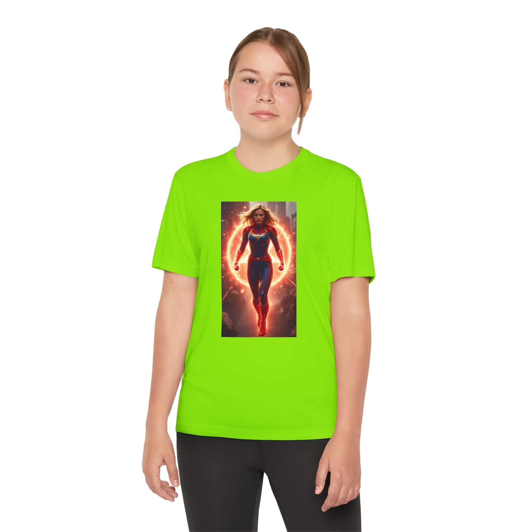Advengers Youth T-Shirt Sports Graphic Tee, Cool Athletic Shirt for Kids, Perfect for Sports Events, Team Spirit
