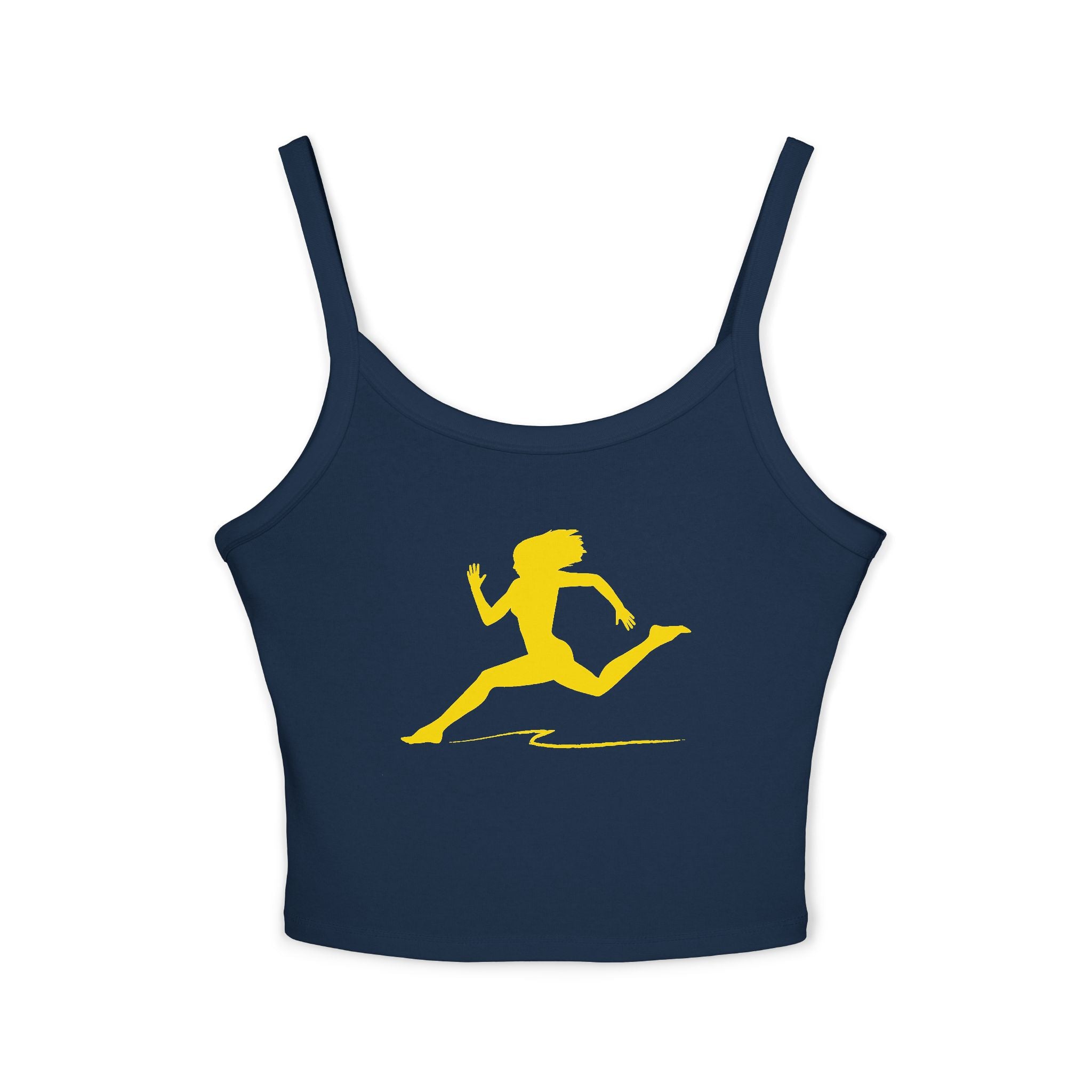 Running Woman Tank Top, Athletic Workout Top, Fitness Sleeveless Shirt, Jogging Muscle Tee, Exercise Gym Cami