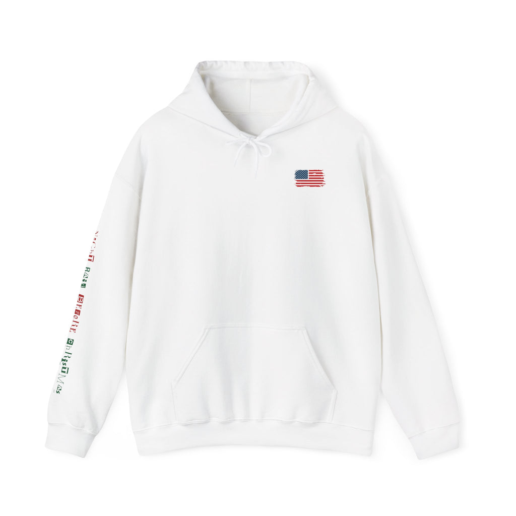 Night Raid Before Christmas Patriotic Hoodie Rebel Spirit Unisex Hoodie