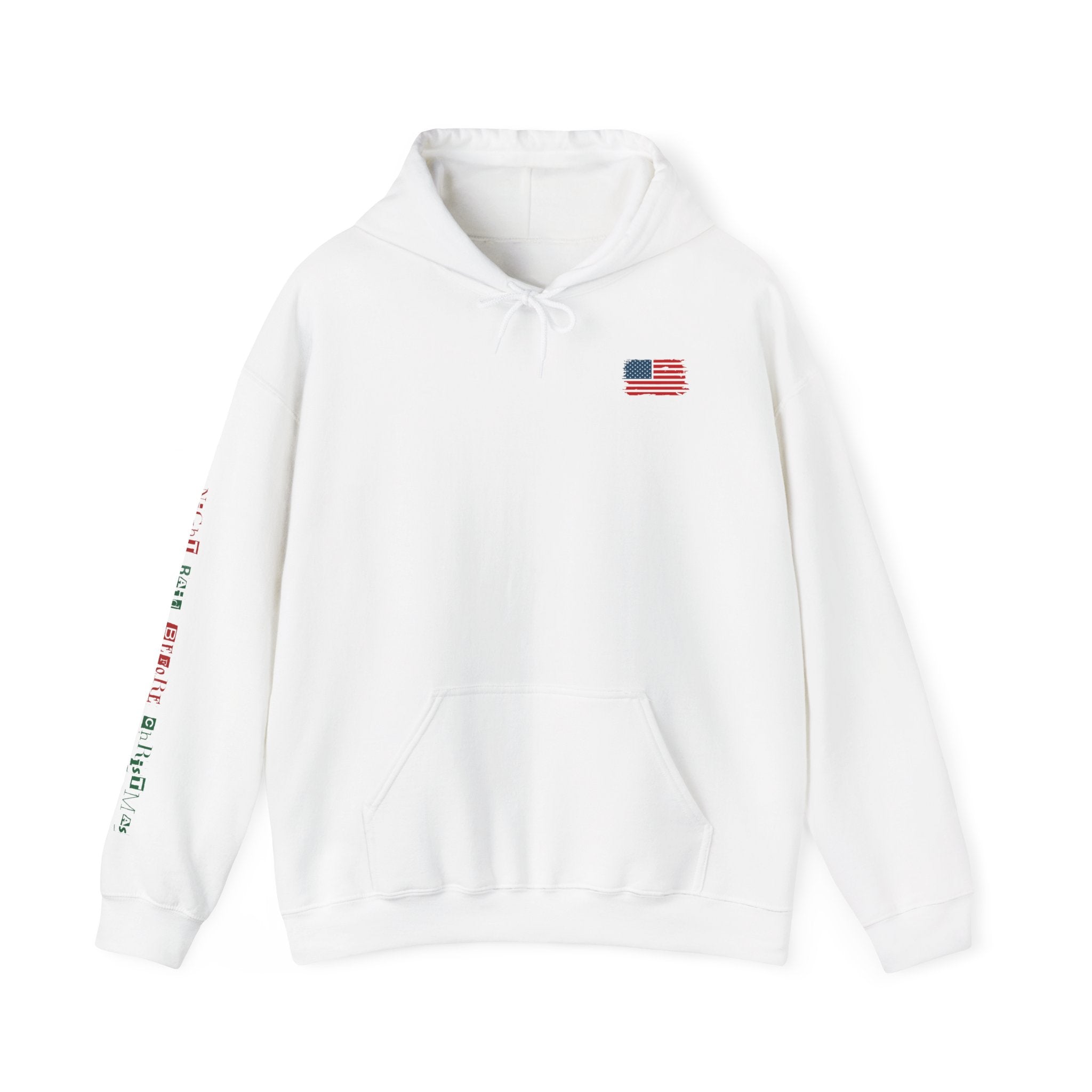 Night Raid Before Christmas Patriotic Hoodie Rebel Spirit Unisex Hoodie