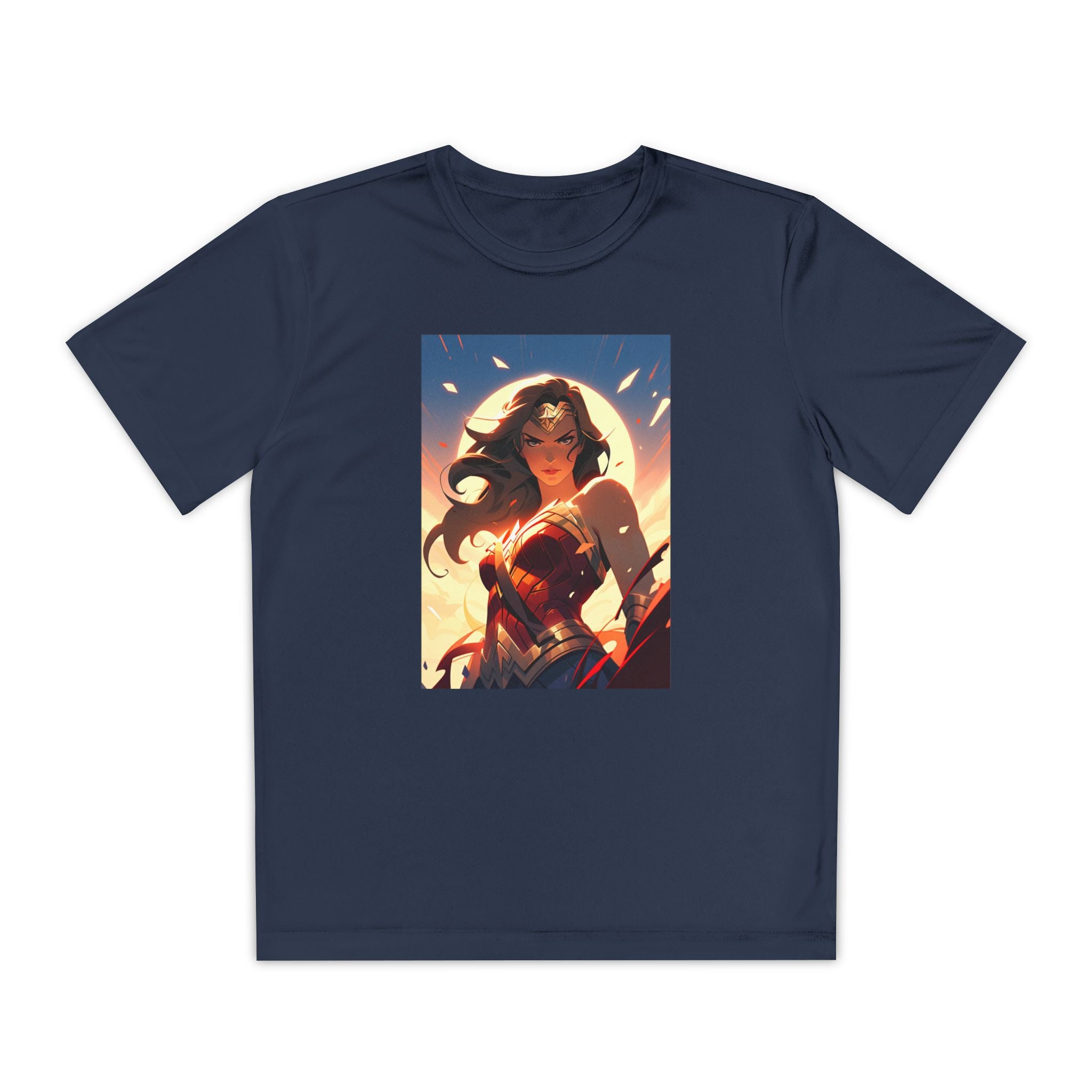 Wonder Woman Superhero Marvel t-shirt, Kids Graphic Tee, Boys Superhero Shirt, Children's Movie Character Top