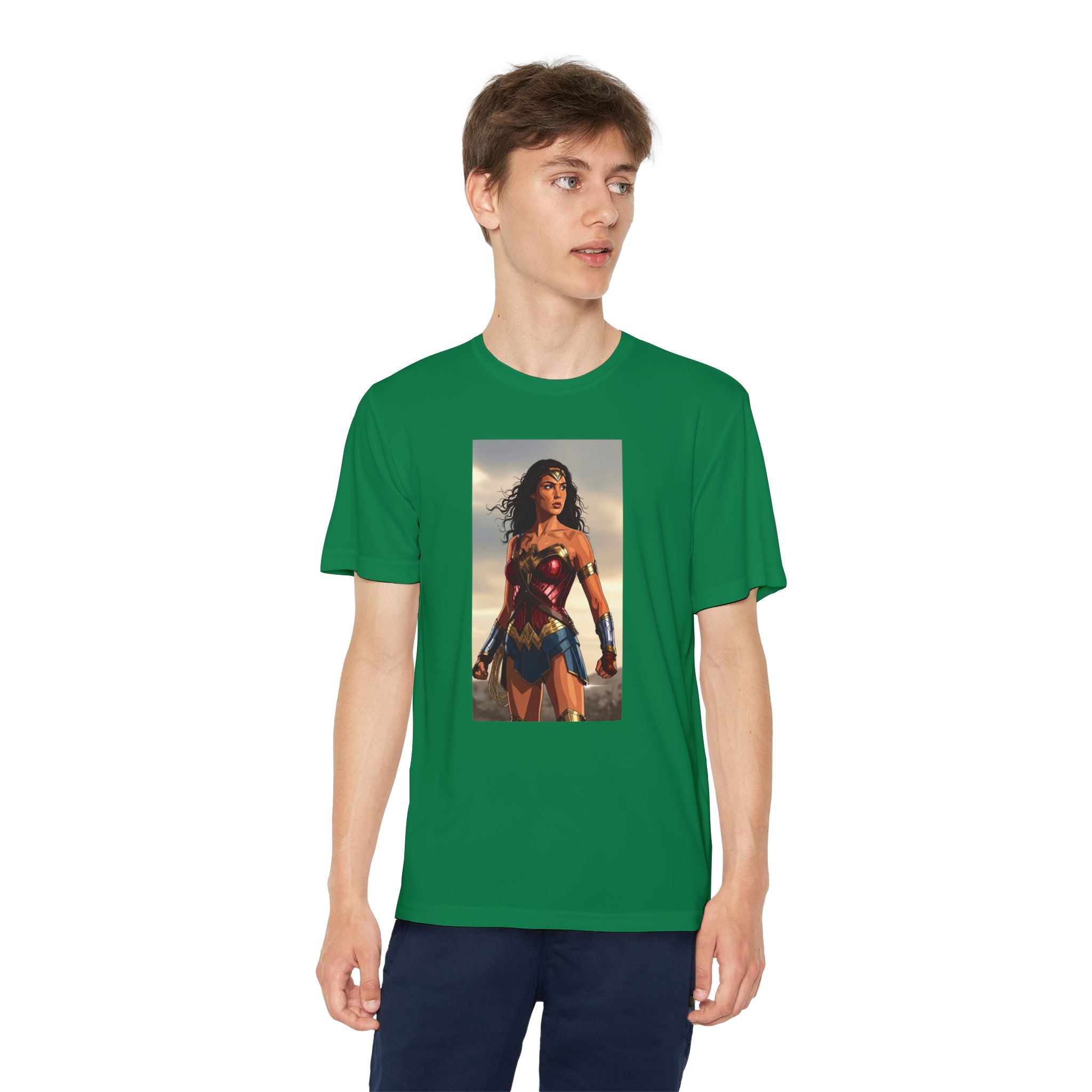 Wonder Woman Superhero Marvel t-shirt, Kids Graphic Tee, Boys Superhero Shirt, Children's Movie Character Top