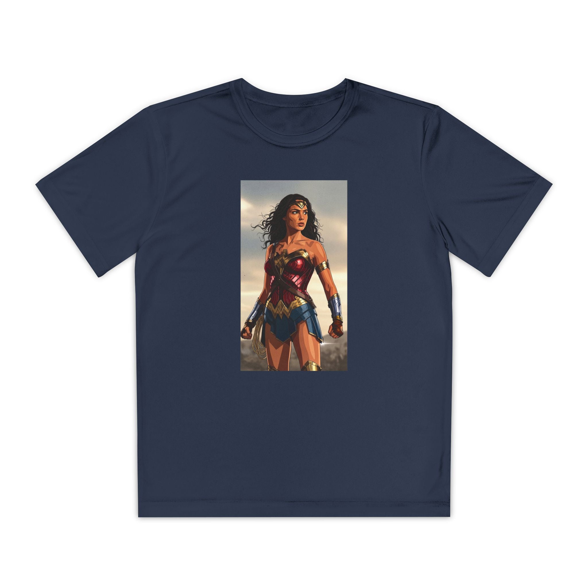 Wonder Woman Superhero Marvel t-shirt, Kids Graphic Tee, Boys Superhero Shirt, Children's Movie Character Top