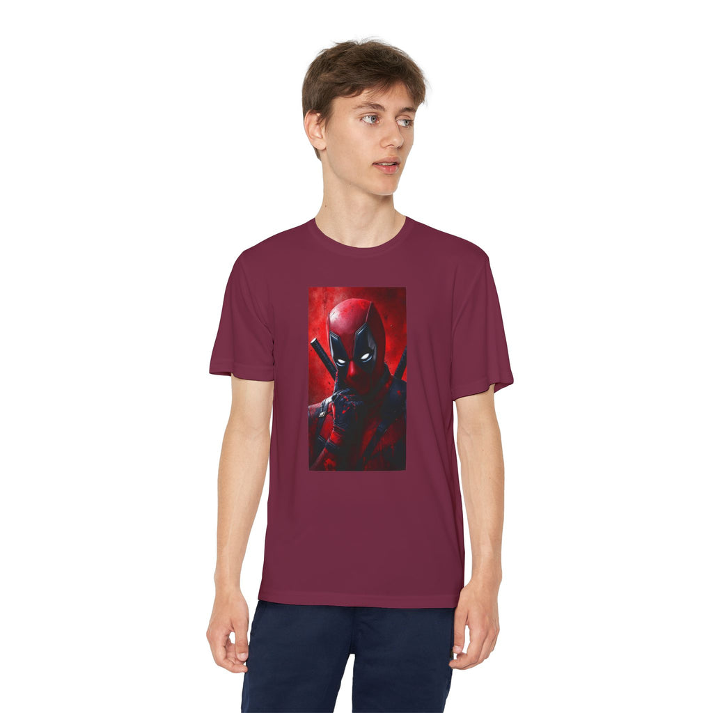 Deadpool Superhero Marvel Patriotic, Kids Graphic T-Shirt, Boys Hero Top, Girls Comic Book Clothing, Birthday