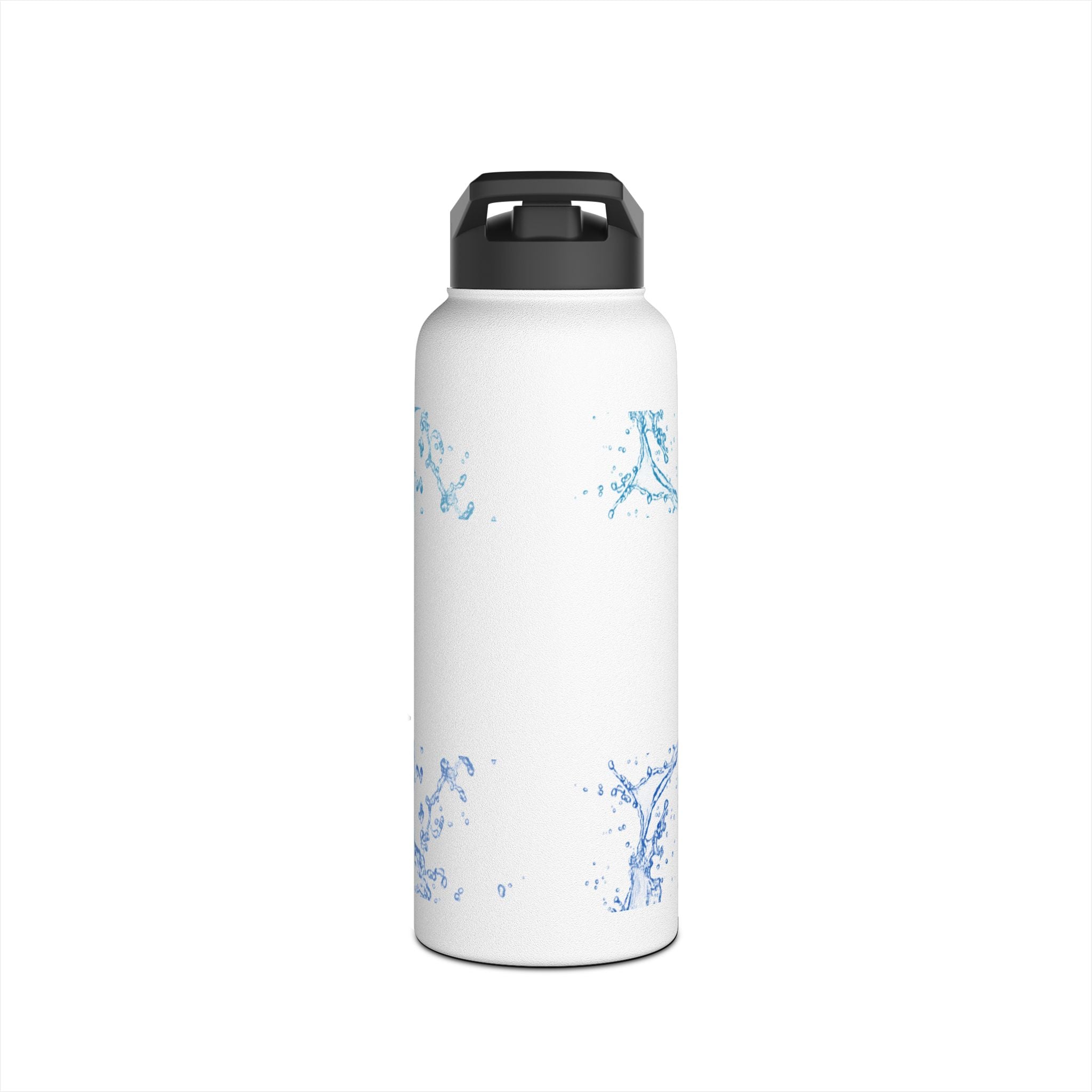 H2O Stainless Steel Water Bottle, Eco-Friendly Hydration for Travel, Sports, Yoga, Gifts, Outdoor Adventures