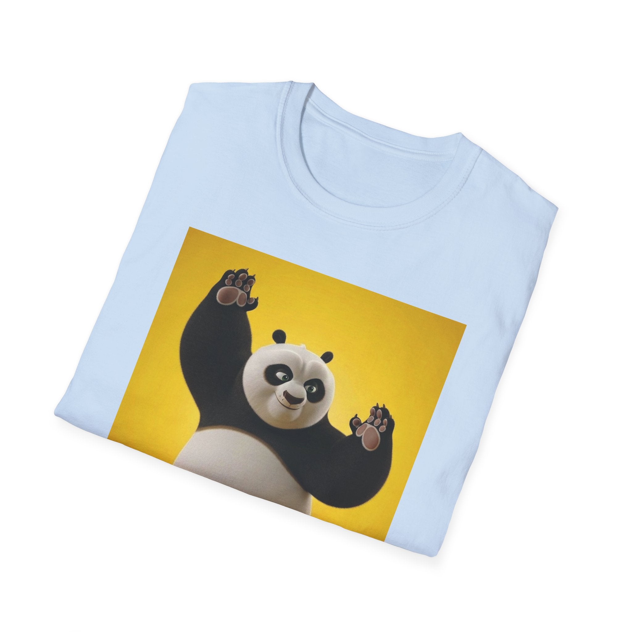 Kung Fu Panda Unisex Softstyle T-Shirt, DreamWorks Animation Youth Competitor Tee, Graphic Tee, Movie Fan Gift, Cult Classic Shirt, Comfy