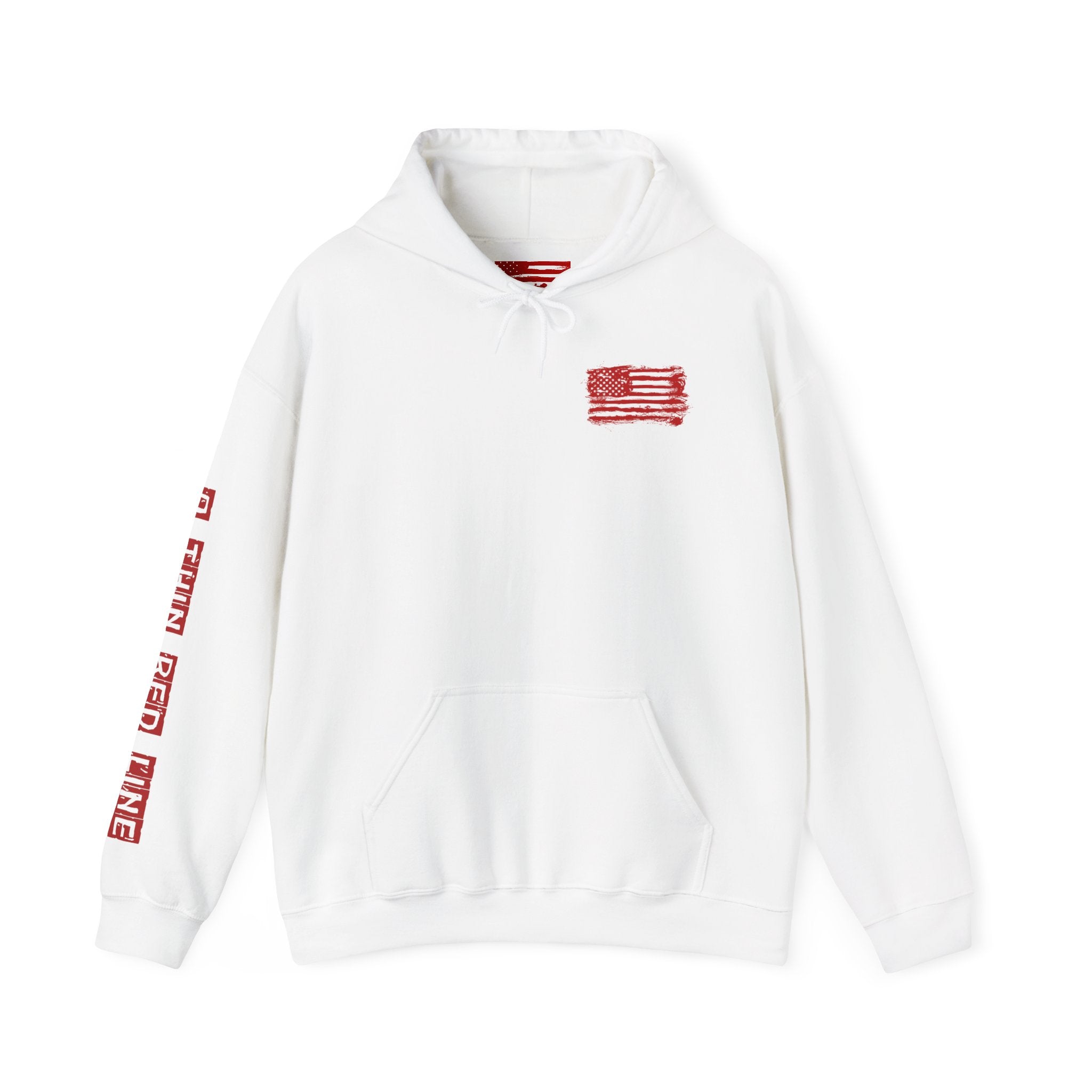 Firefighter Patriotic Hoodie Sweatshirt