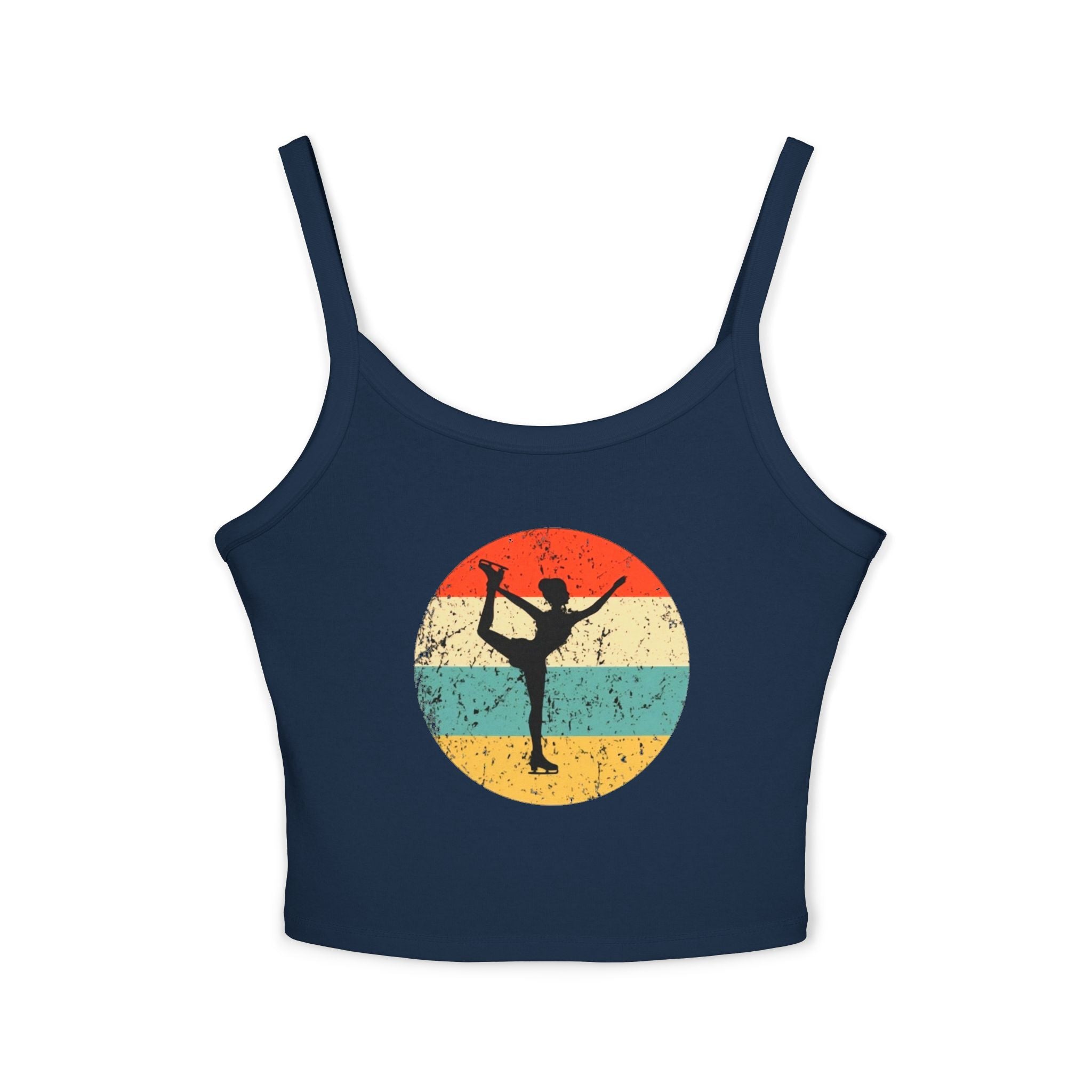 Ballet Woman Tank Top, Athletic Workout Top, Fitness Sleeveless Shirt, Jogging Muscle Tee, Exercise Gym Cami