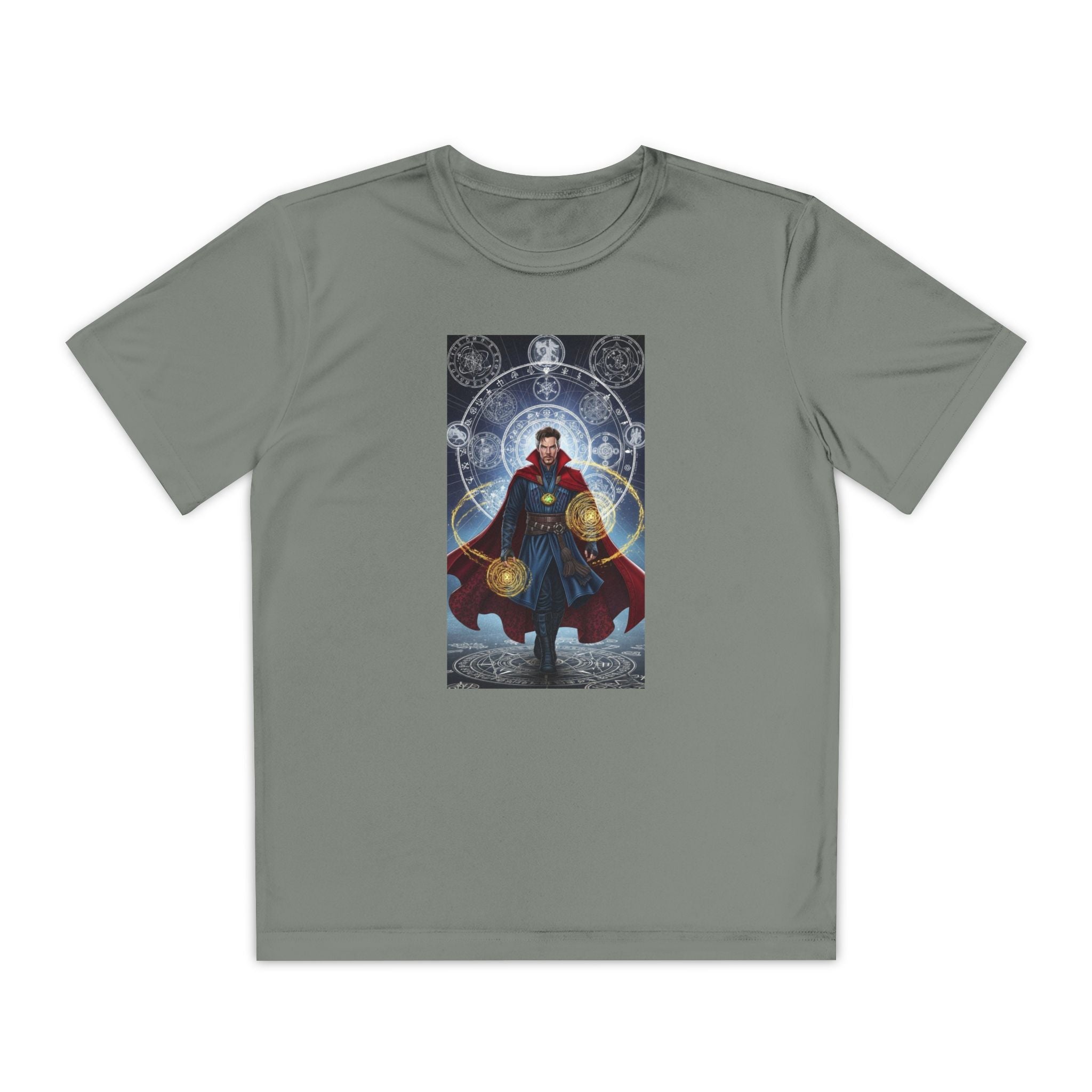 Superhero Youth T-Shirt Sports Graphic Tee, Cool Athletic Shirt for Kids, Perfect for Sports Events, Team Spirit