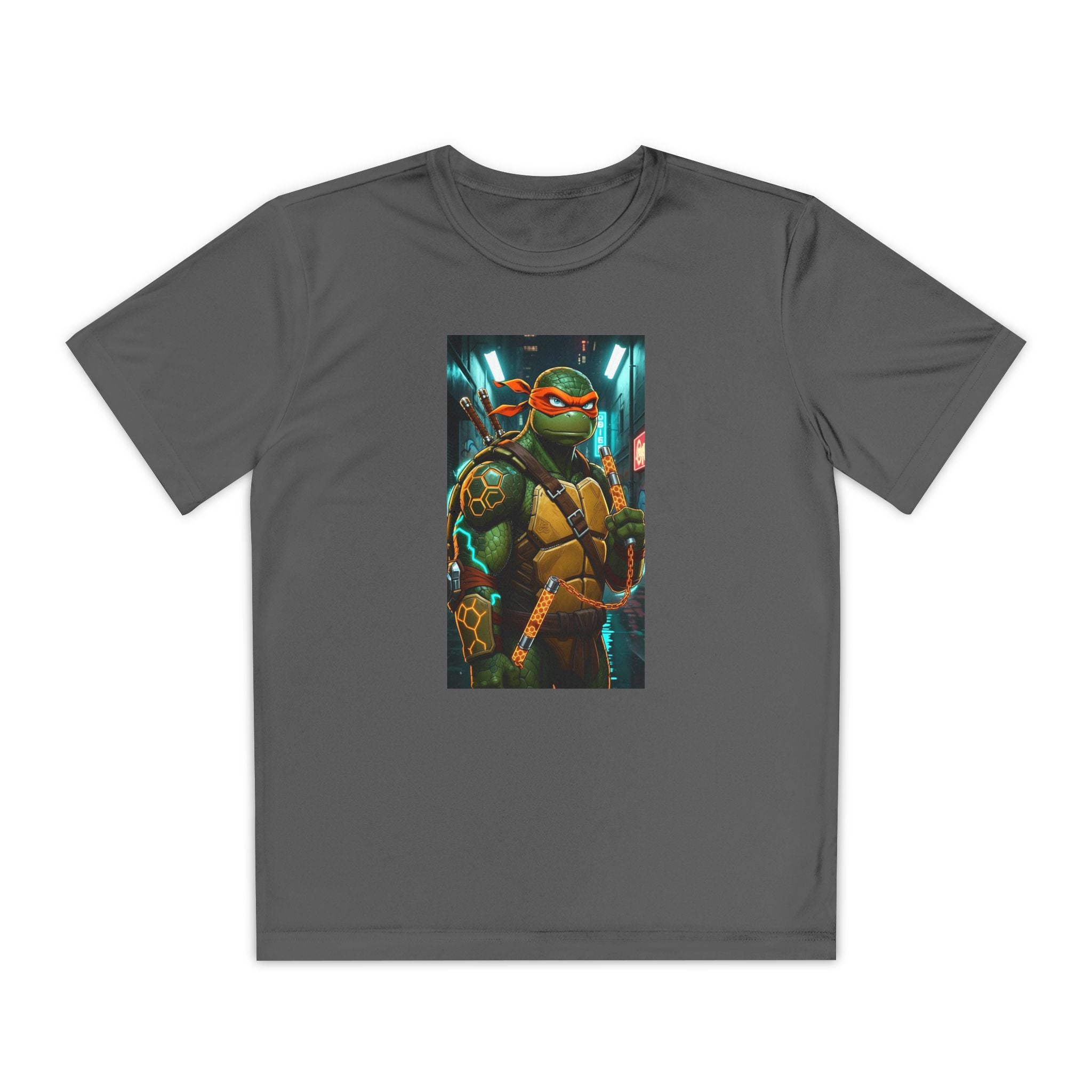 Teenage Mutant Ninja Turtles, Graphic Print Shirt, Kids T-shirt, Cartoon Character Top, Retro Tee, Birthday Gift Shirt