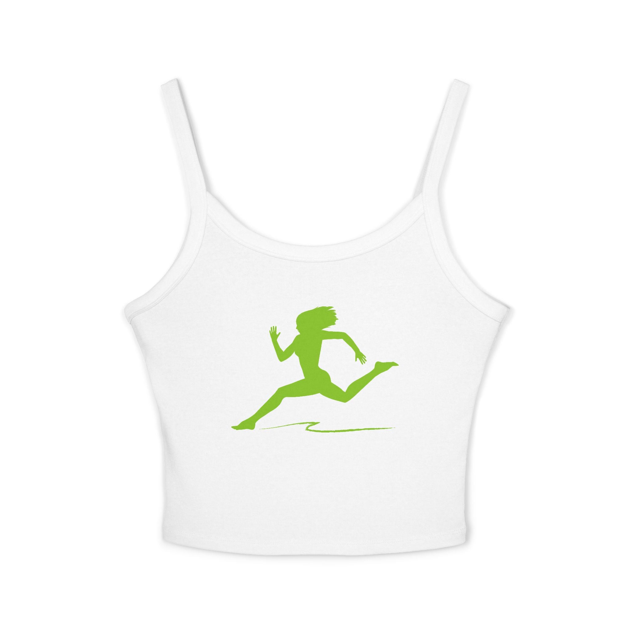 Running Woman Tank Top, Athletic Workout Top, Fitness Sleeveless Shirt, Jogging Muscle Tee, Exercise Gym Cami
