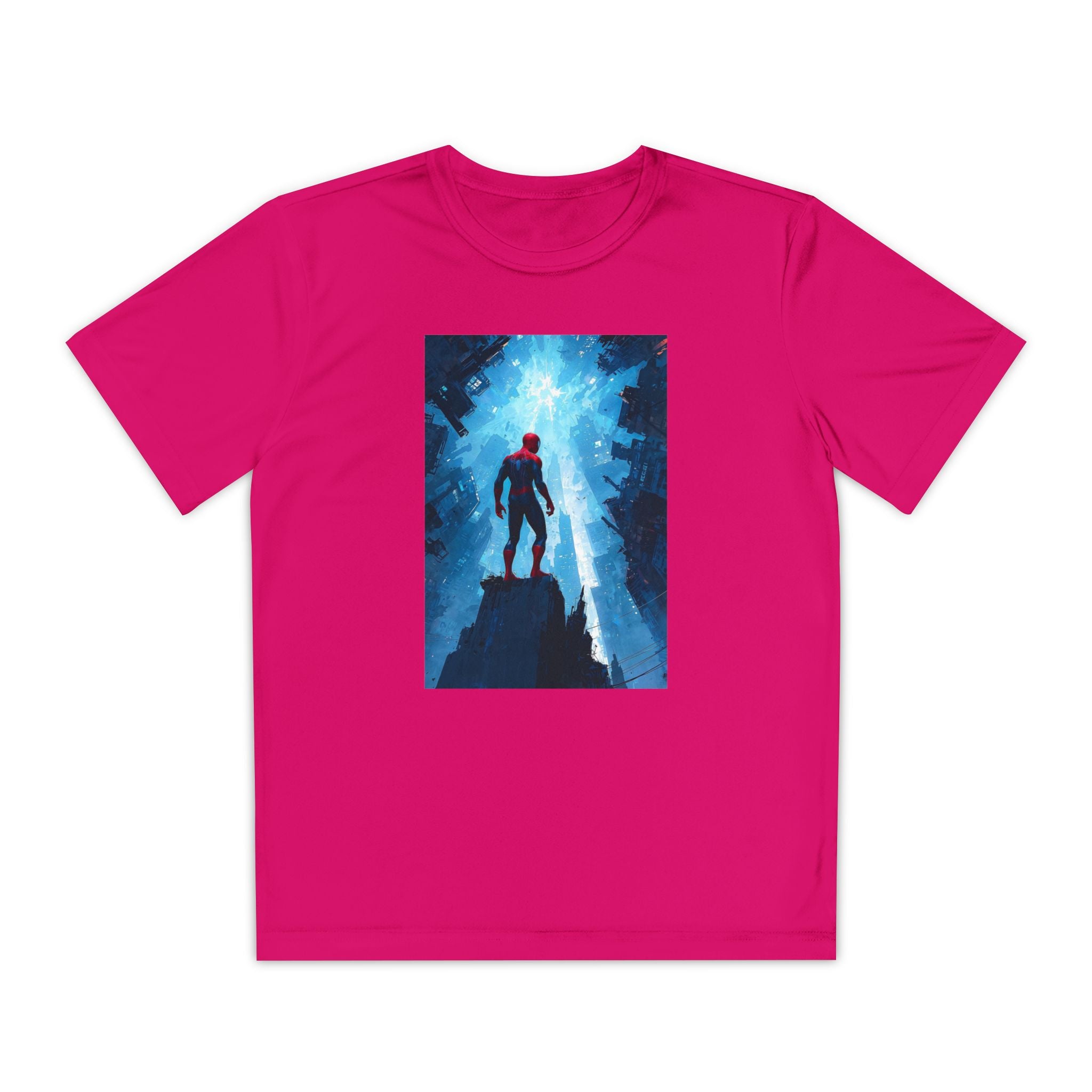 Spiderman Superhero Marvel Youth T-Shirt, Kids Shirt, Comic Book Fan Gift, Superhero Birthday Party, Children's Apparel