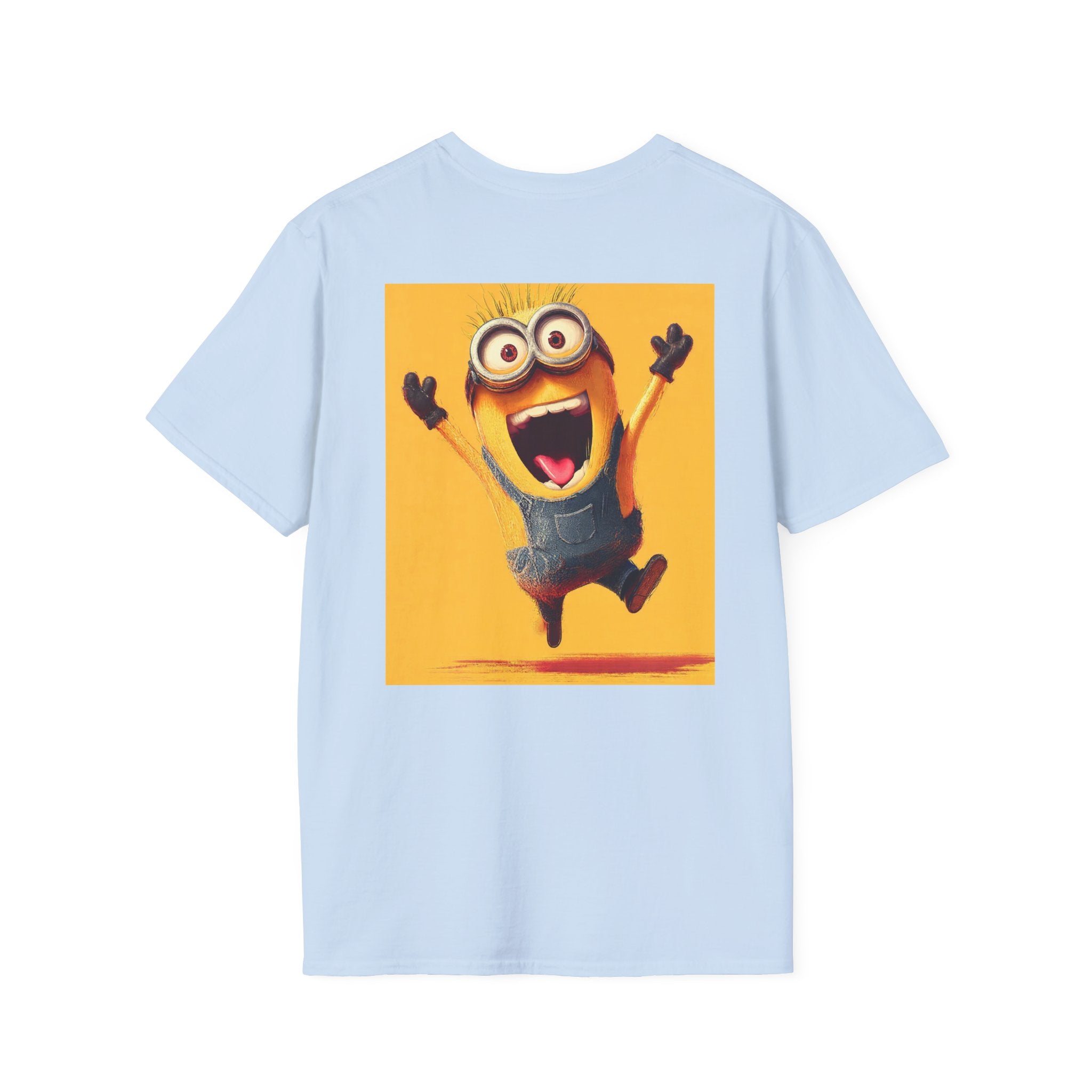 Minions Despicable Me Youth T-Shirt Gru Movie Fan Tee, Unisex Softstyle Shirt, Kids Birthday Gift, Cartoon Character Top, Funny Graphic Tee