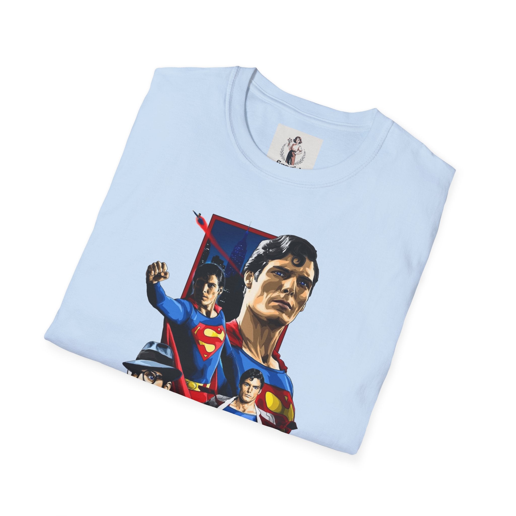 Superman Hero Unisex Softstyle T-Shirt